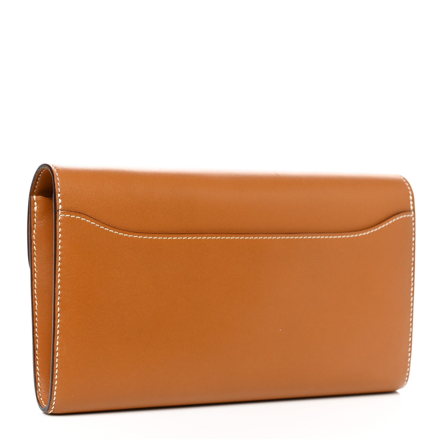 Hermes Tadelakt Constance Long Wallet Gold 3 of 12