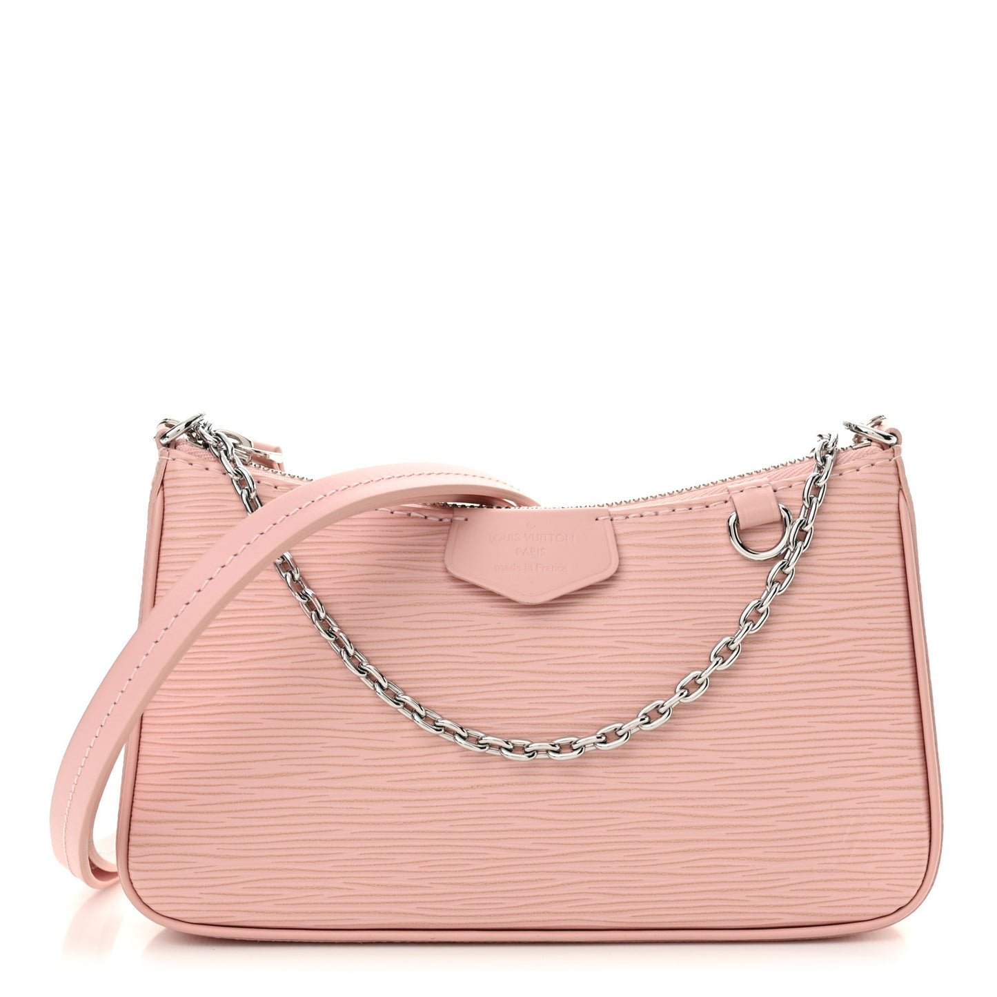 Epi Easy Pouch On Strap Rose Ballerine