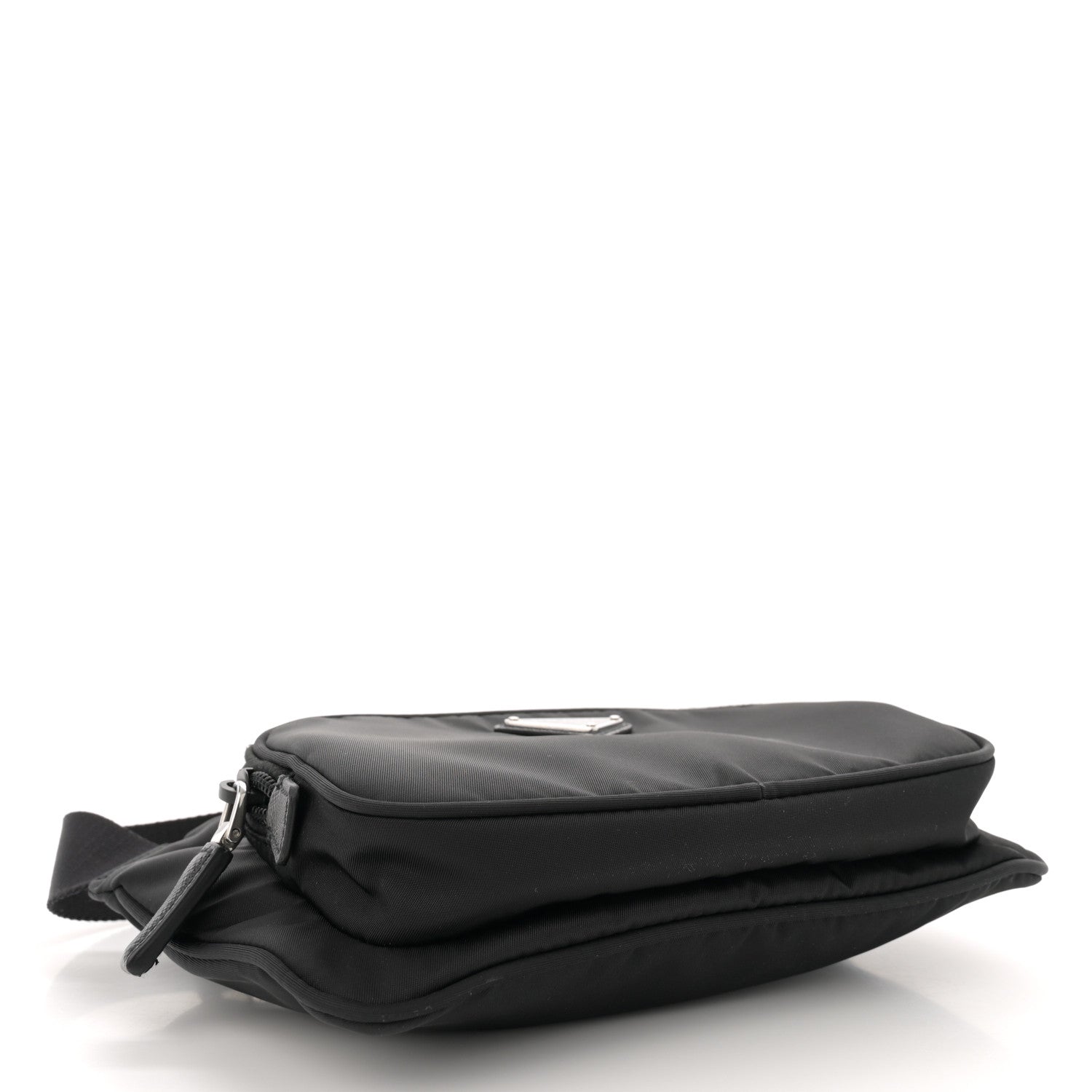 Prada Re-Nylon Saffiano Belt Bag Black 4 of 10