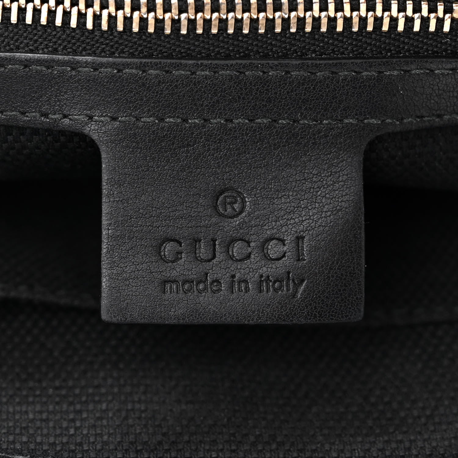 Gucci Patent Medium Soho Flap Crossbody Black 6 of 13
