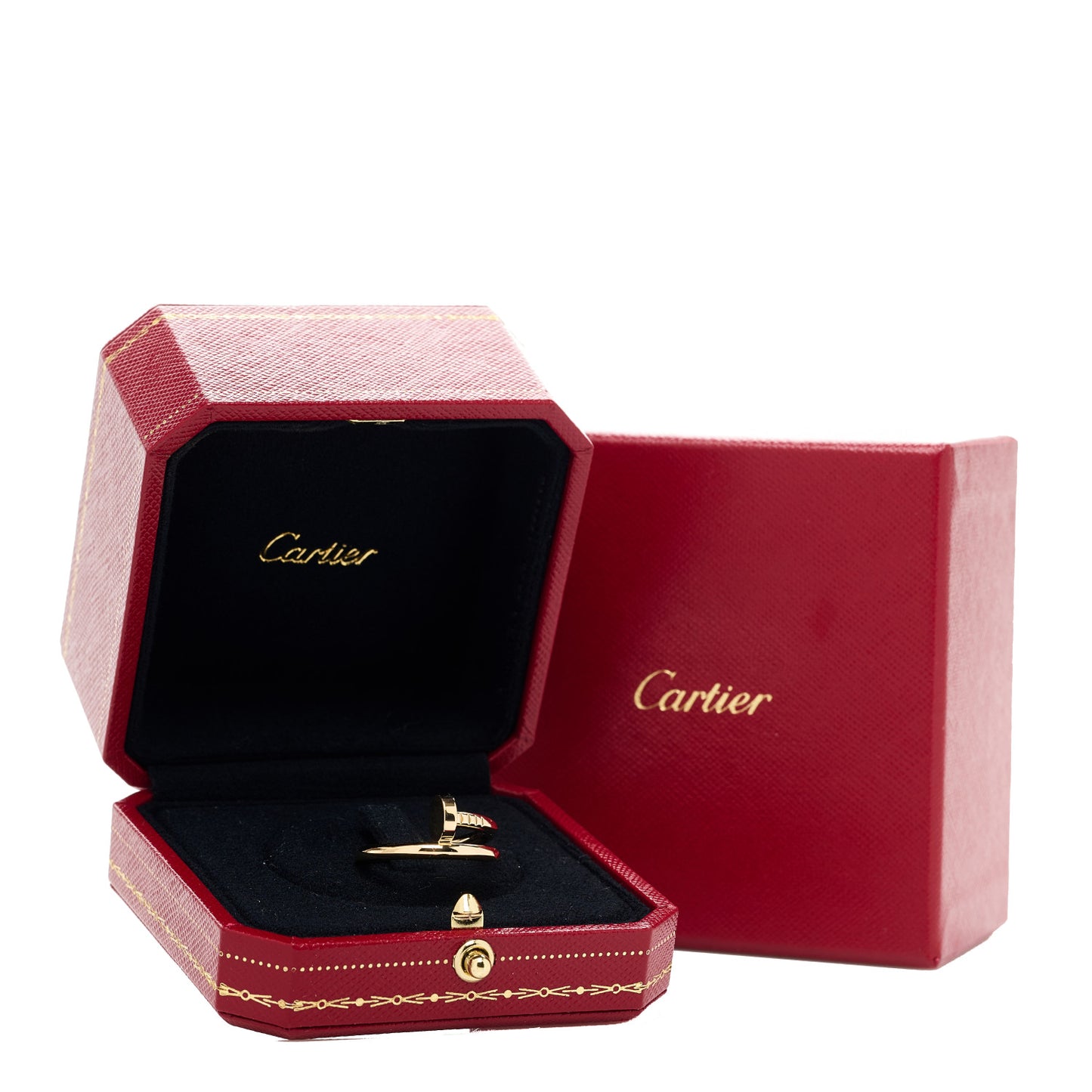 18K Yellow Gold Juste Un Clou Ring 54 6.75
