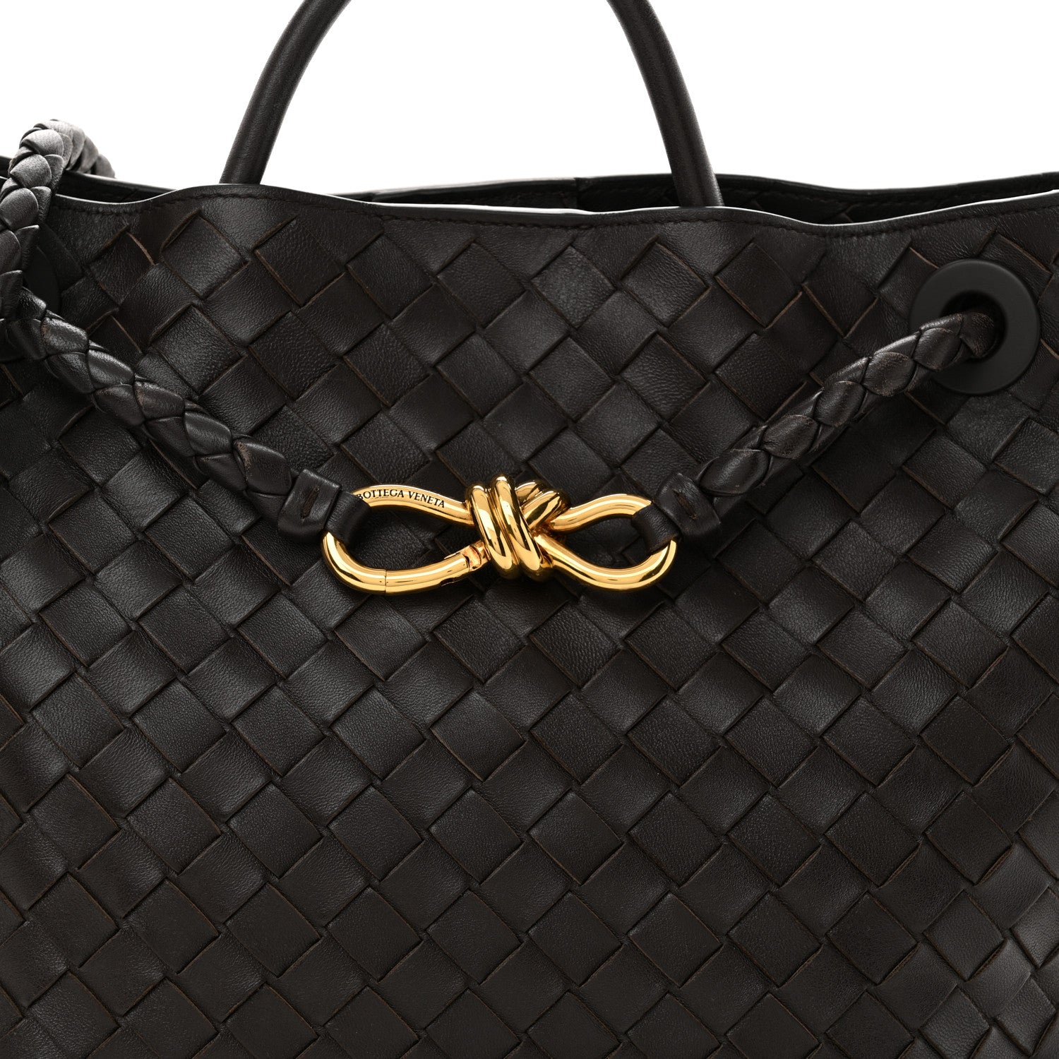 Bottega Veneta Nappa Intrecciato Medium Andiamo Shoulder Bag Fondant 7 of 10