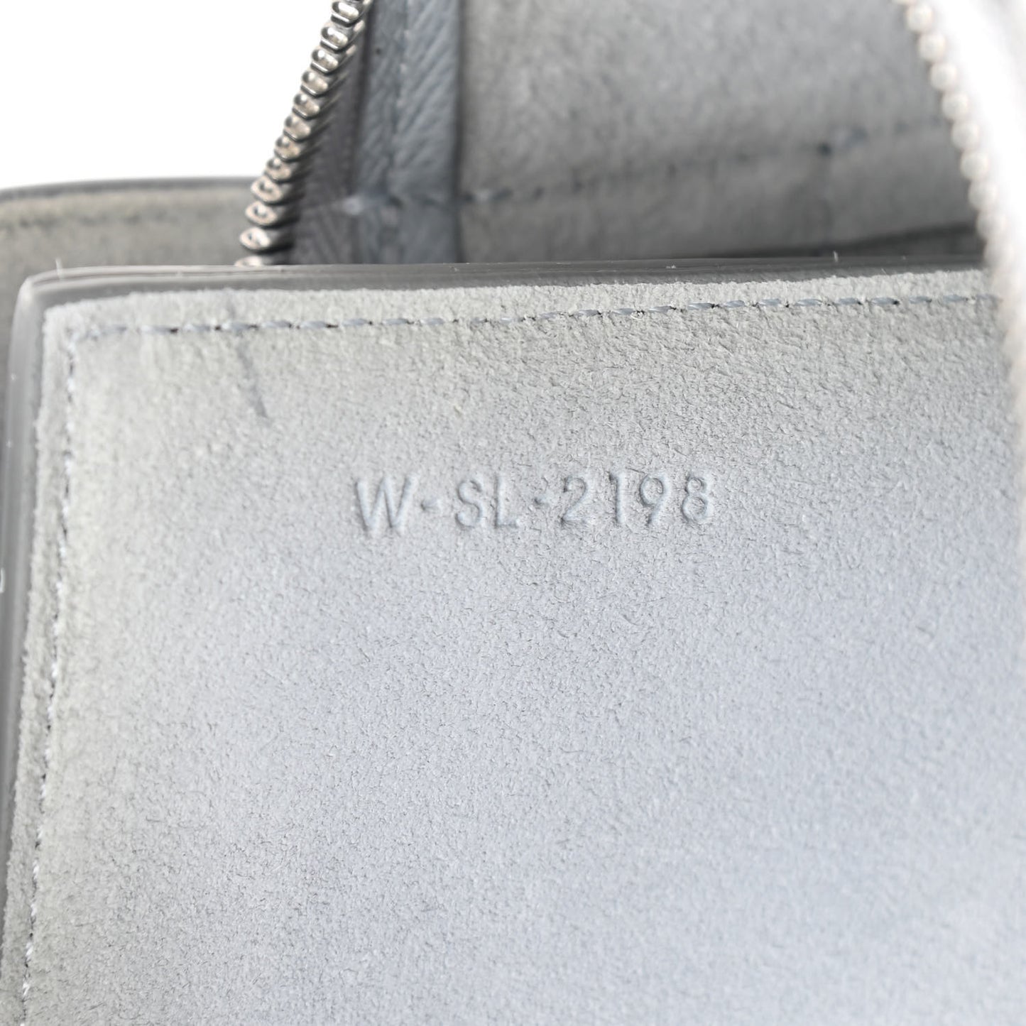 Grained Calfskin Micro Belt Bag Cloud