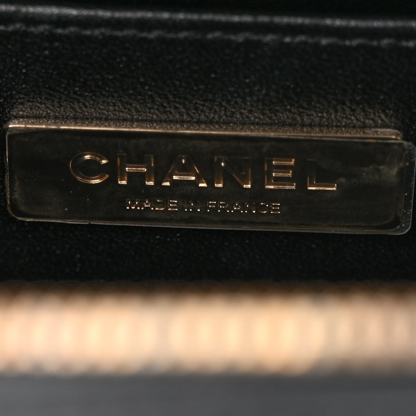 Calfskin Quilted Studded Square Vanity Case Black