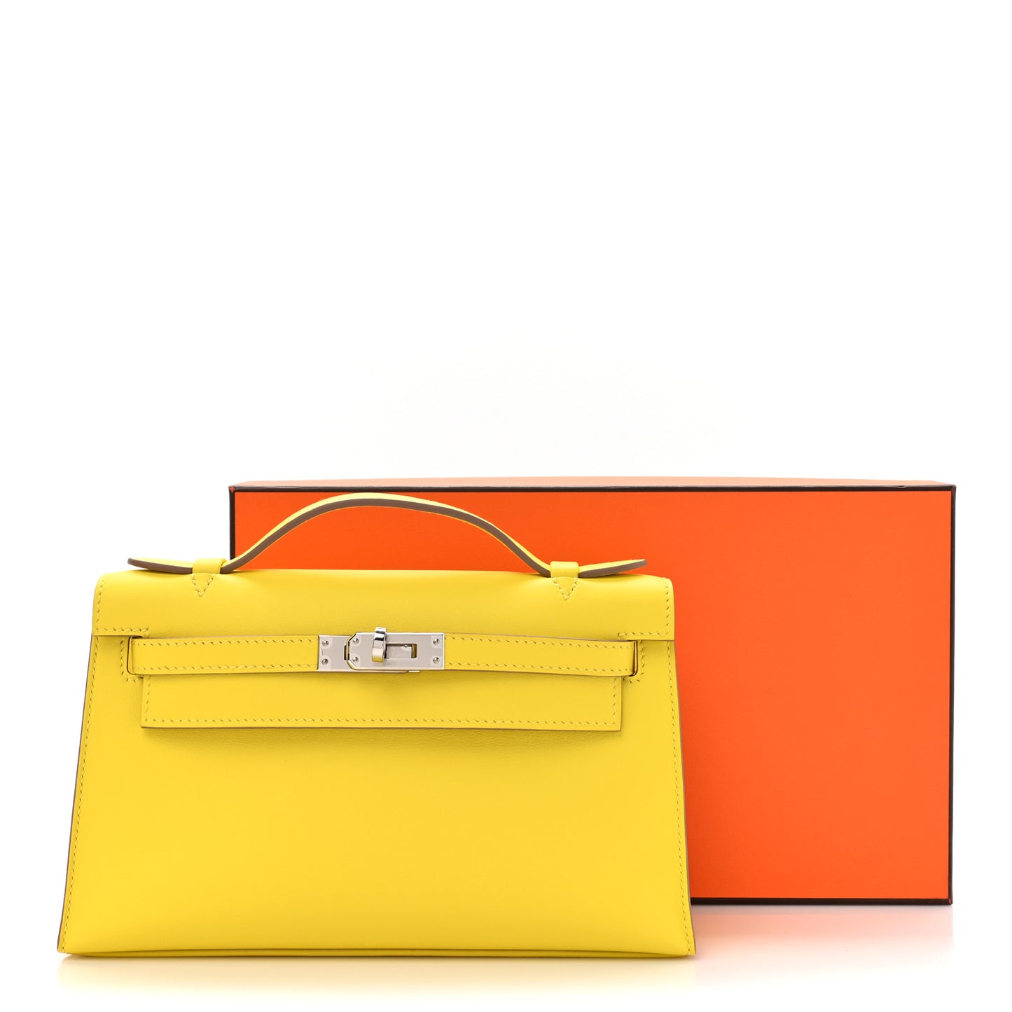 Swift Kelly Pochette Clutch Lime