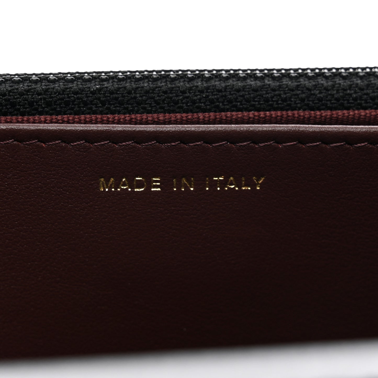 Aged Calfskin Quilted Reissue Wallet On Chain WOC Black
