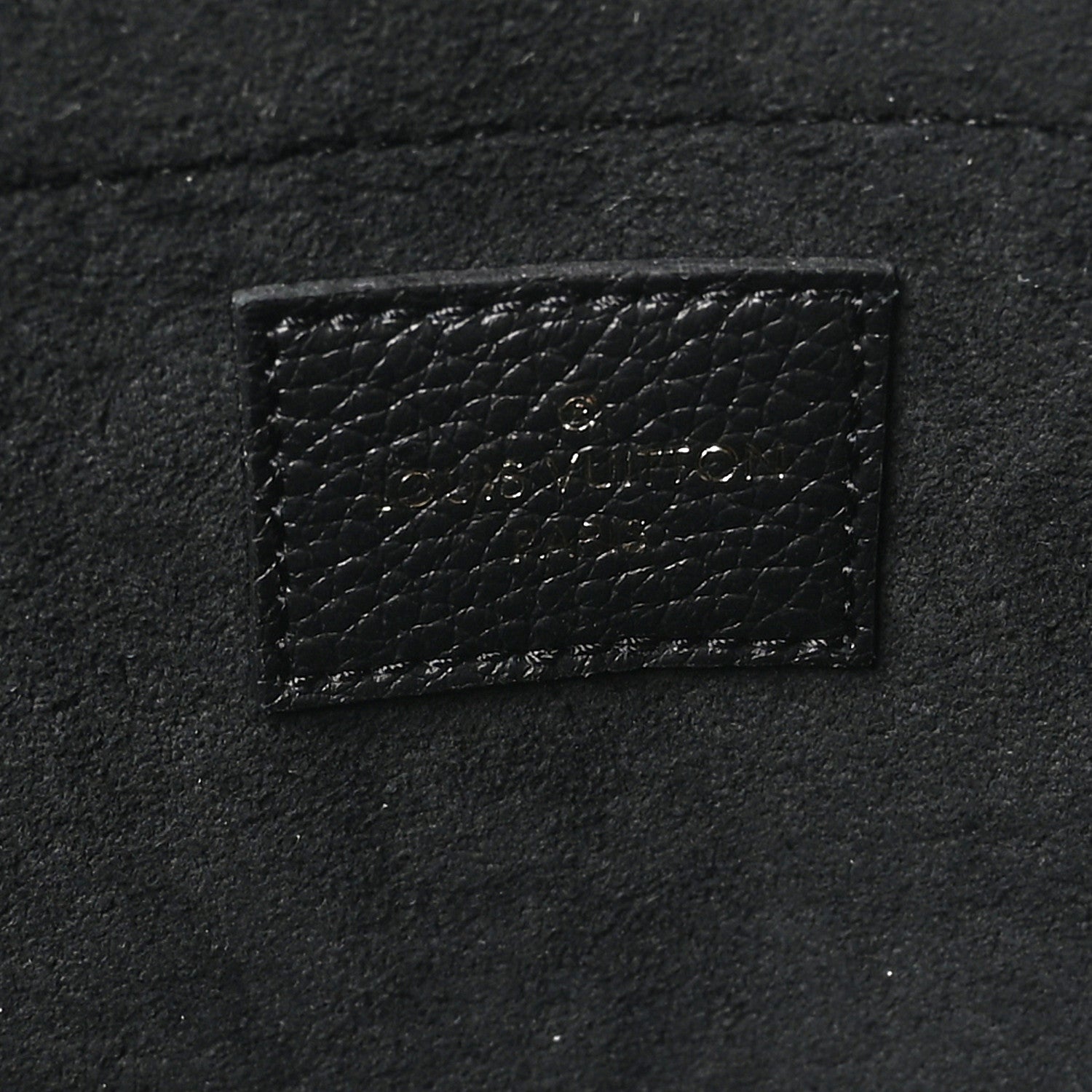 Louis Vuitton Empreinte Pochette Felicie Chain Wallet Black 7 of 11