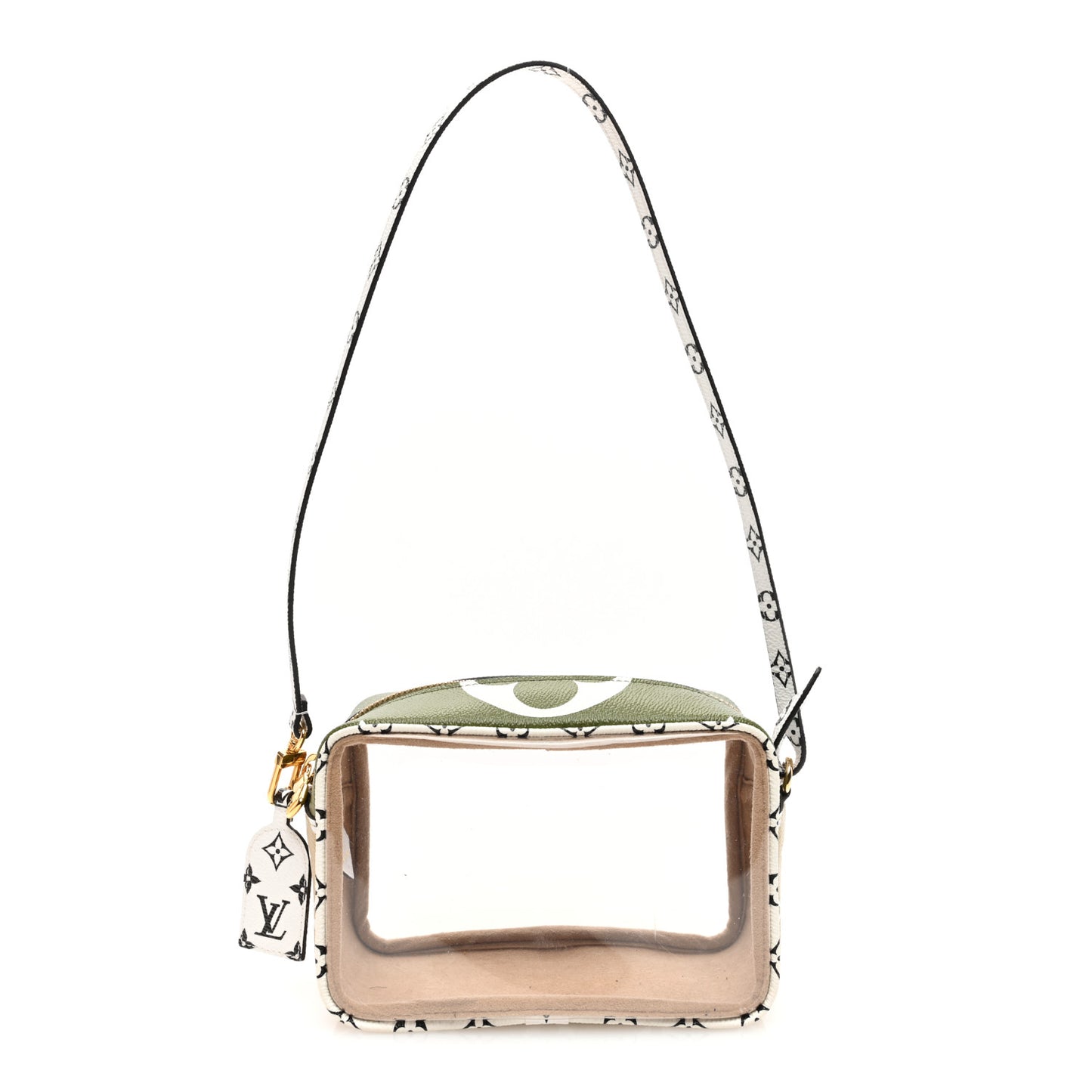 Monogram Giant Beach Pouch Kaki