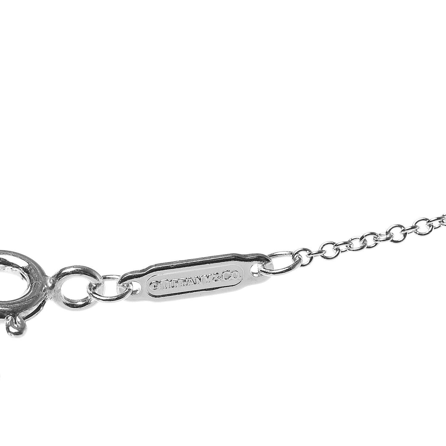 Sterling Silver Small T Smile Pendant Necklace