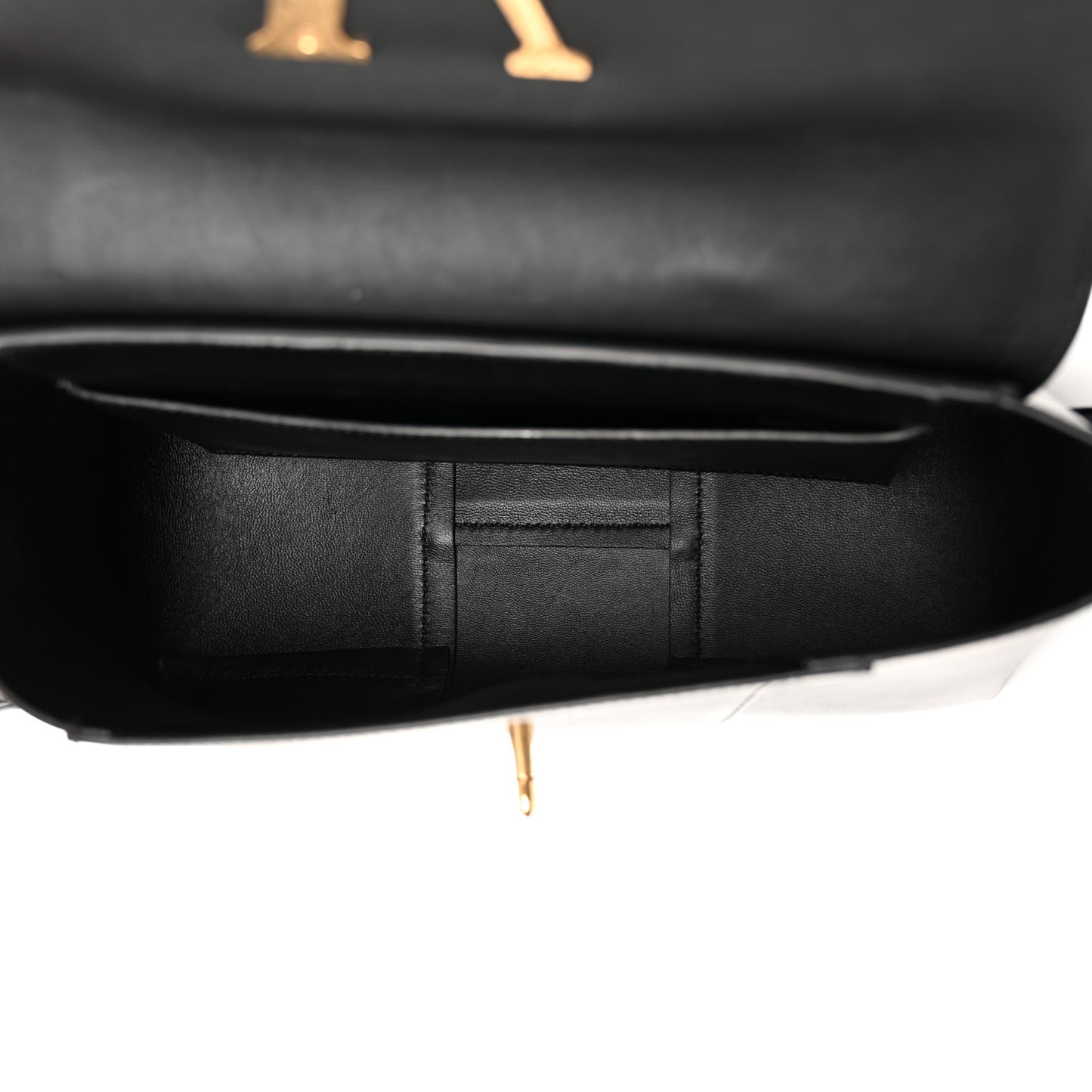 Vitello Barocco Virtus Shoulder Bag Black