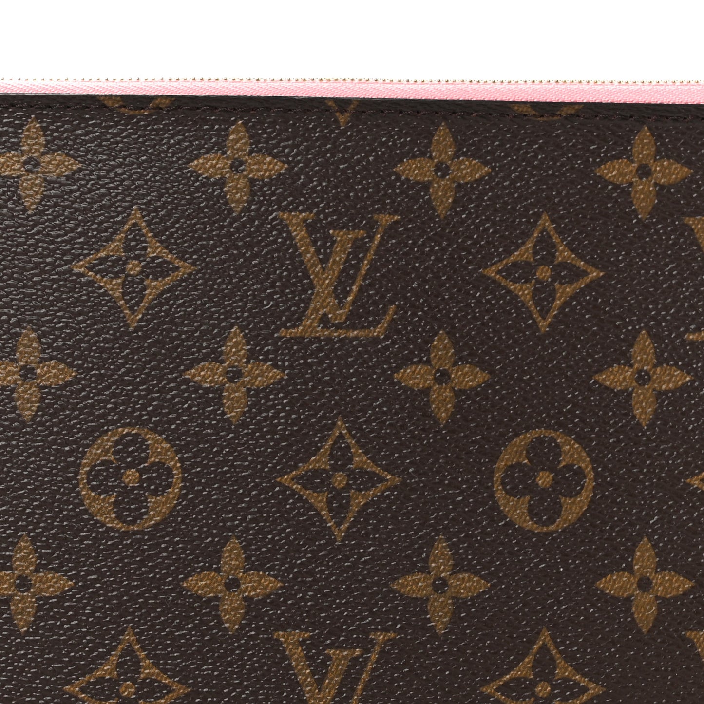 Monogram Neverfull MM GM Pochette Rose Ballerine