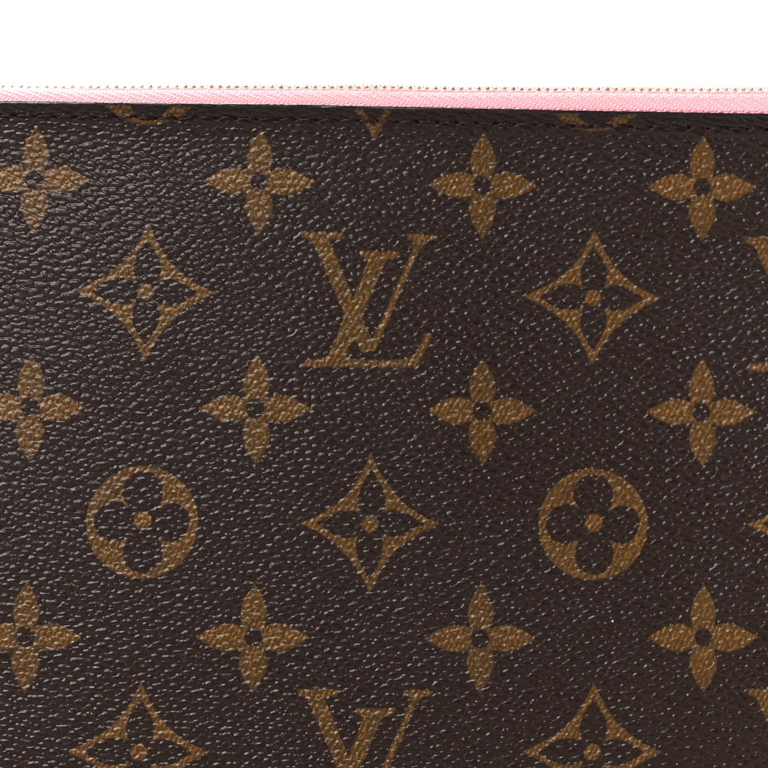Louis Vuitton Monogram Neverfull MM GM Pochette Rose Ballerine 8 of 8