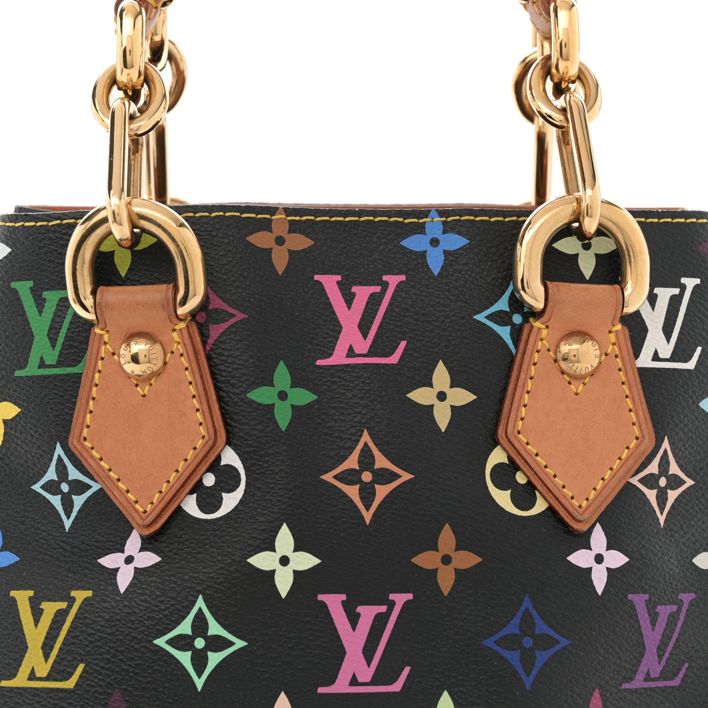 Monogram Multicolor Audra Black