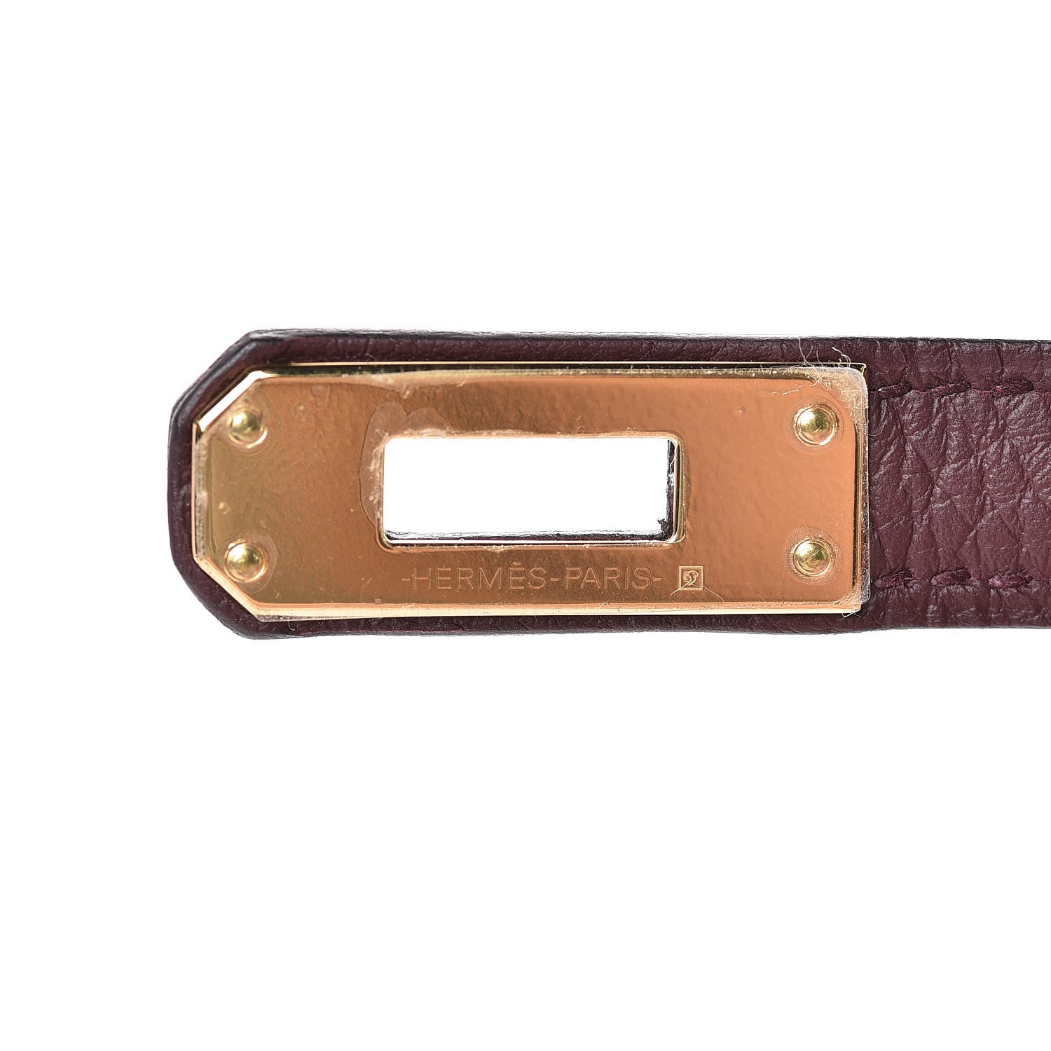 Hermes Togo Kelly Retourne 25 Bordeaux 30 of 40