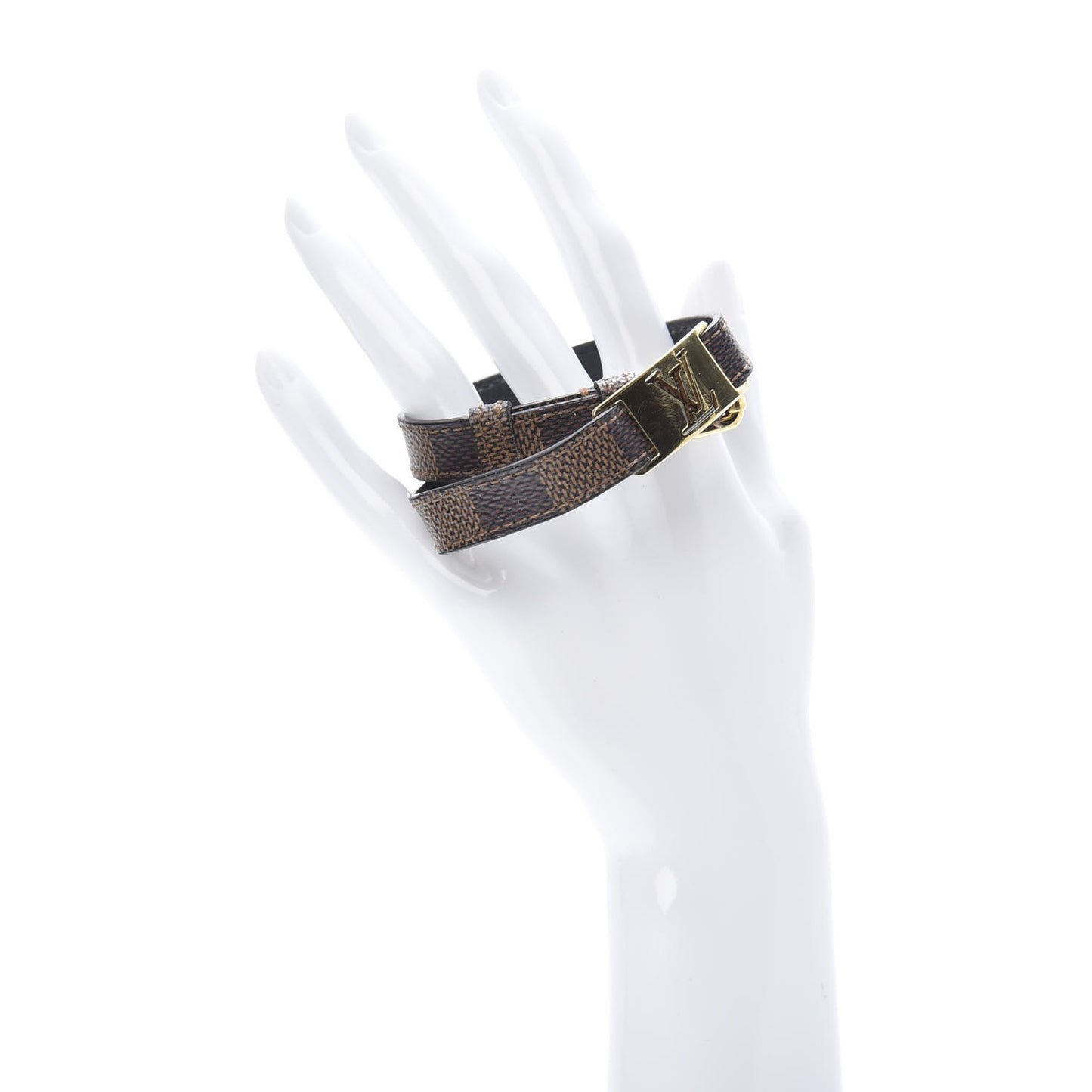 Damier Ebene Sign It Bracelet