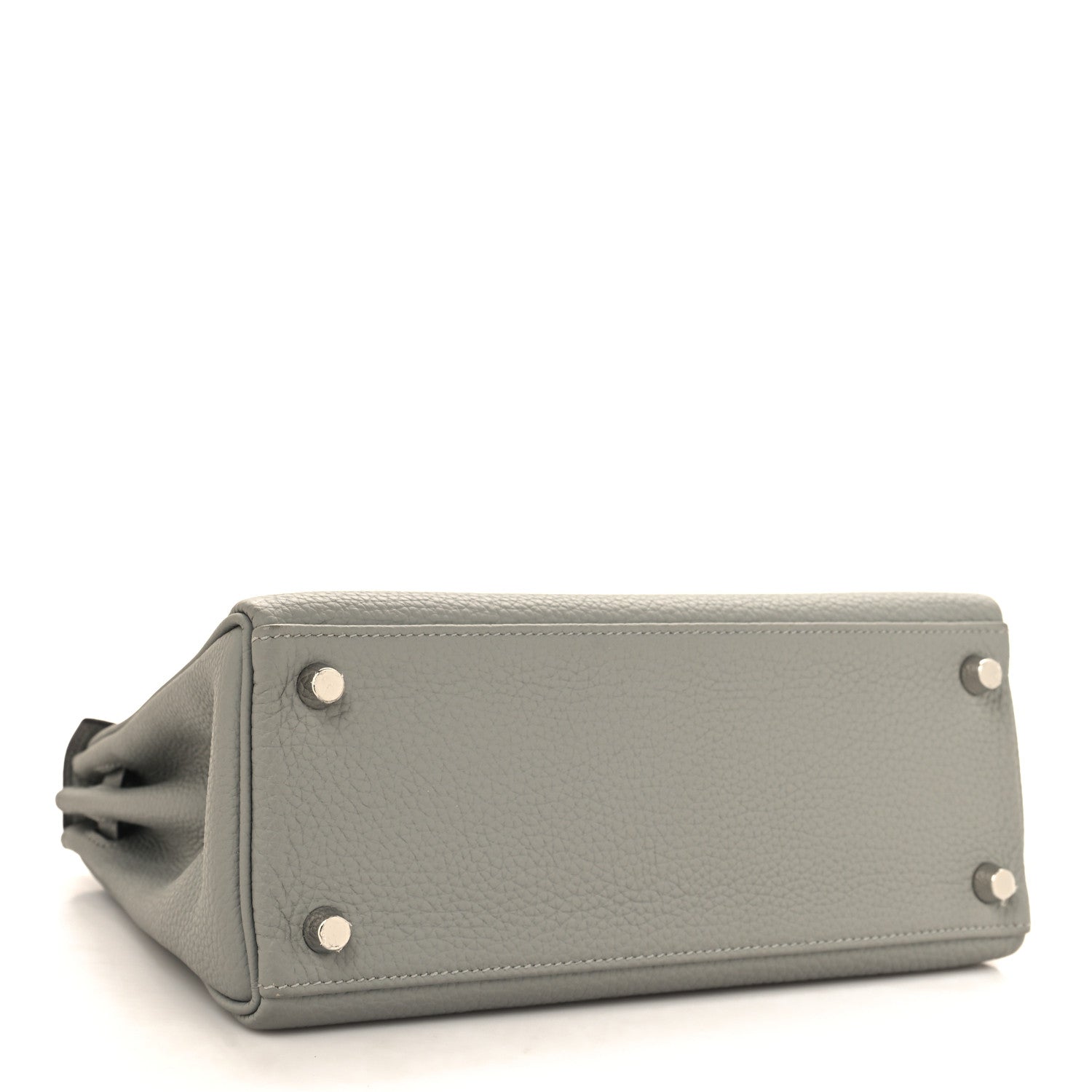 Hermes Togo Kelly Retourne 25 Gris Mouette 4 of 12