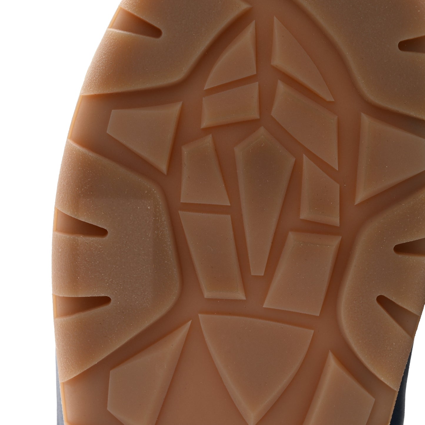 Nylon Oblique Mens Puffy Slippers 41 Blue White