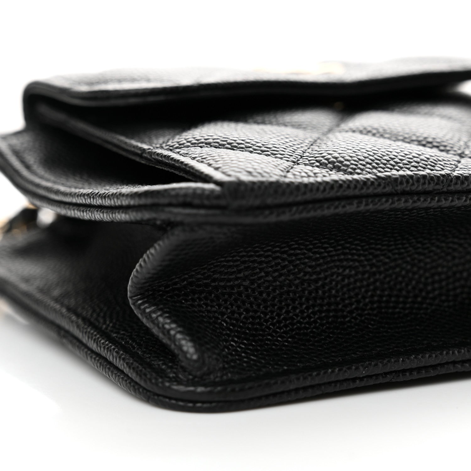 Chanel Caviar Quilted In & Out Chain Wallet Black 9 of 12