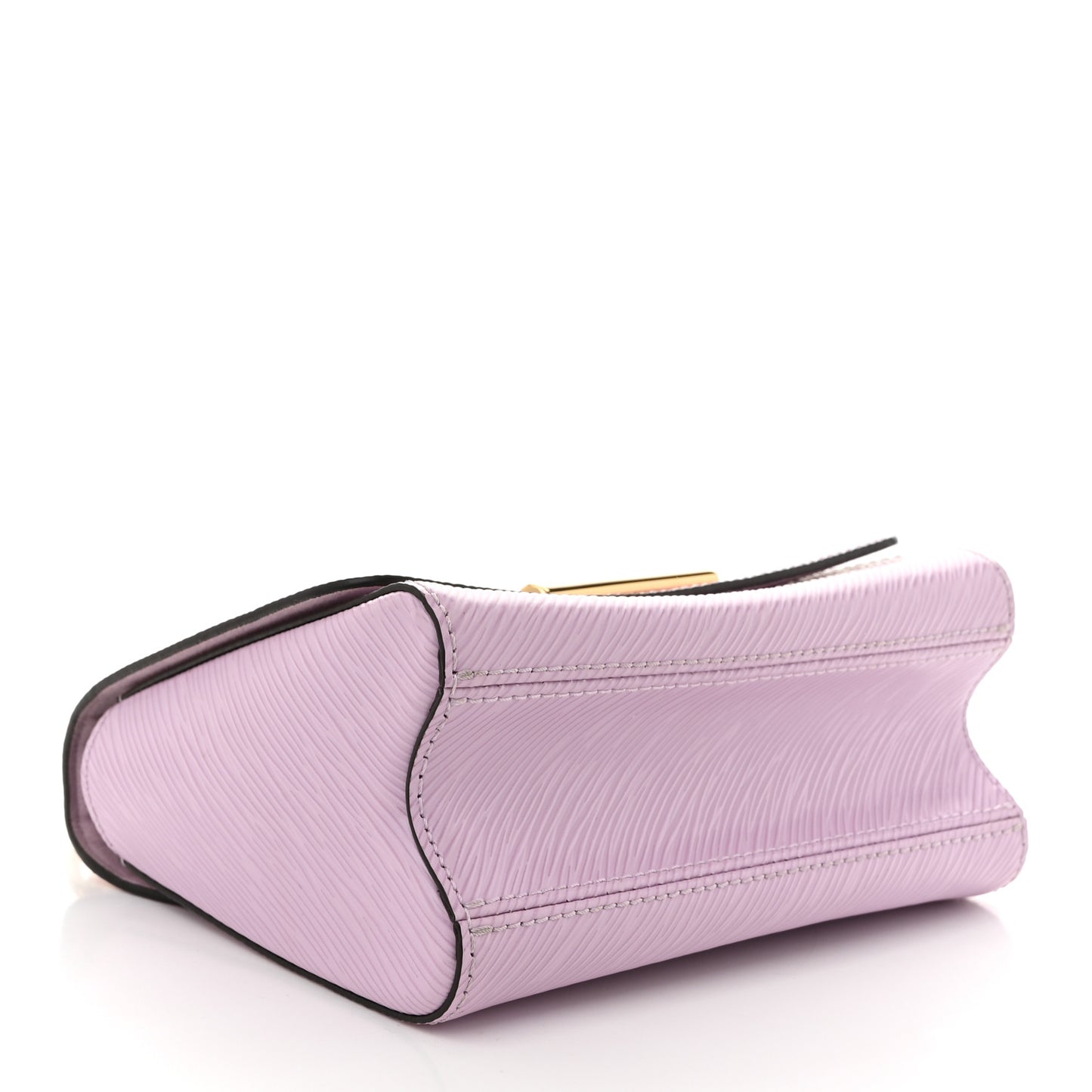 Epi Twist Monogram Flower Chain Shoulder Bag MM Wisteria Pink Purple