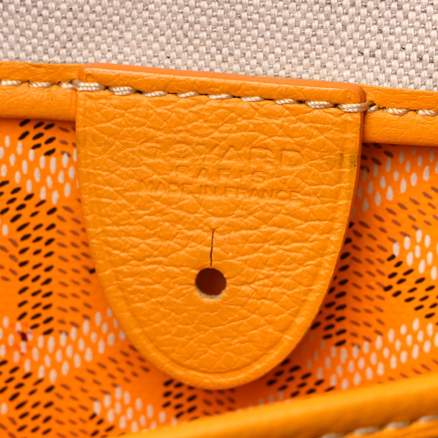 Goyardine Artois MM Yellow