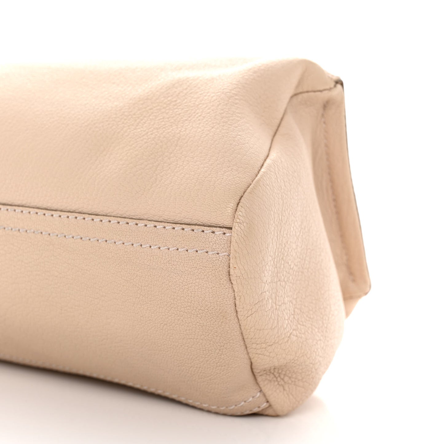 Sugar Goatskin Mini Pandora Beige
