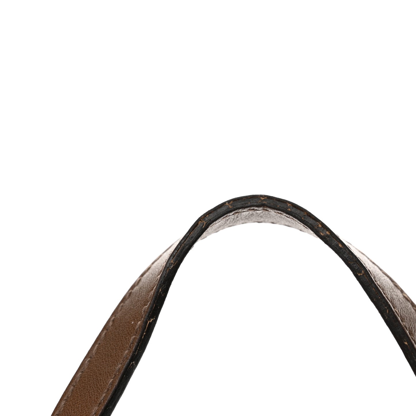 GG Supreme Monogram Margaux Calfskin Small Nice Top Handle Dome Bag Beige Ebony Acero