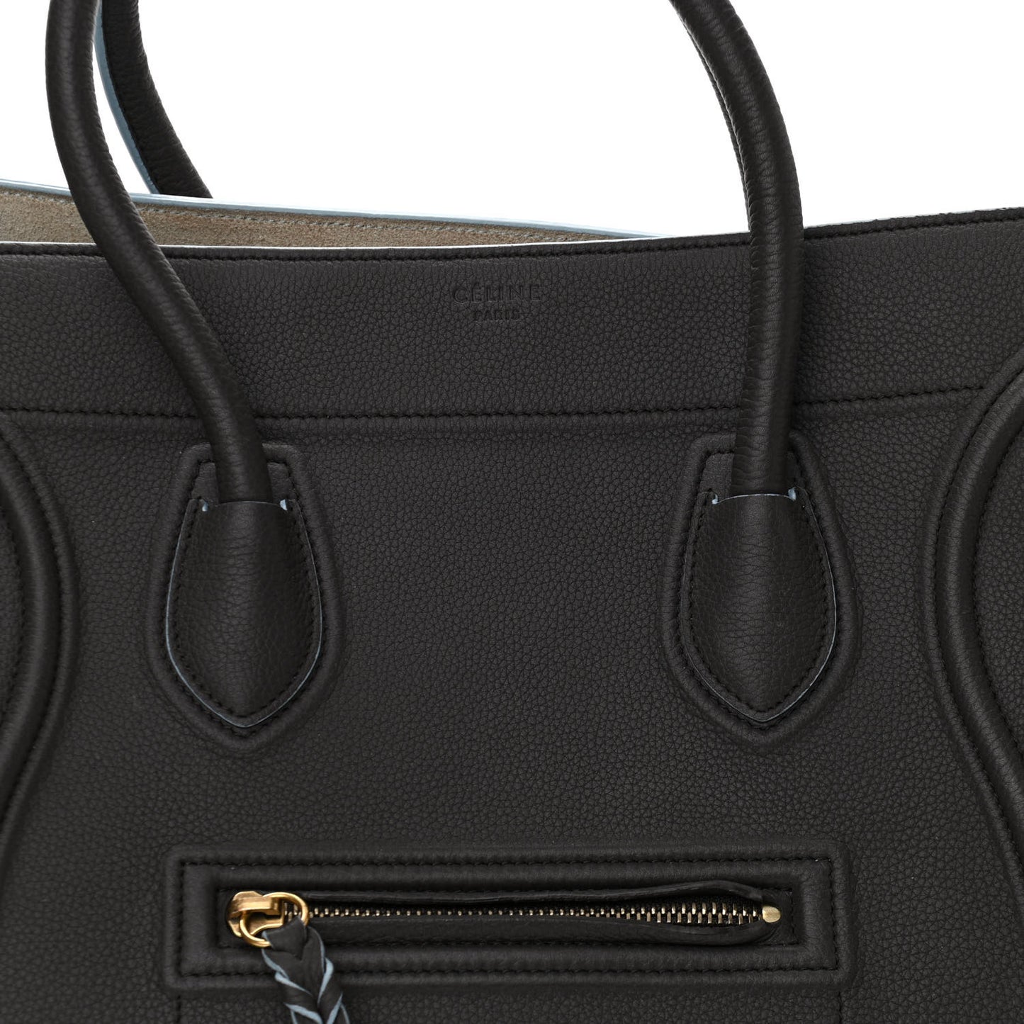 Baby Grained Calfskin Medium Phantom Luggage Anthracite