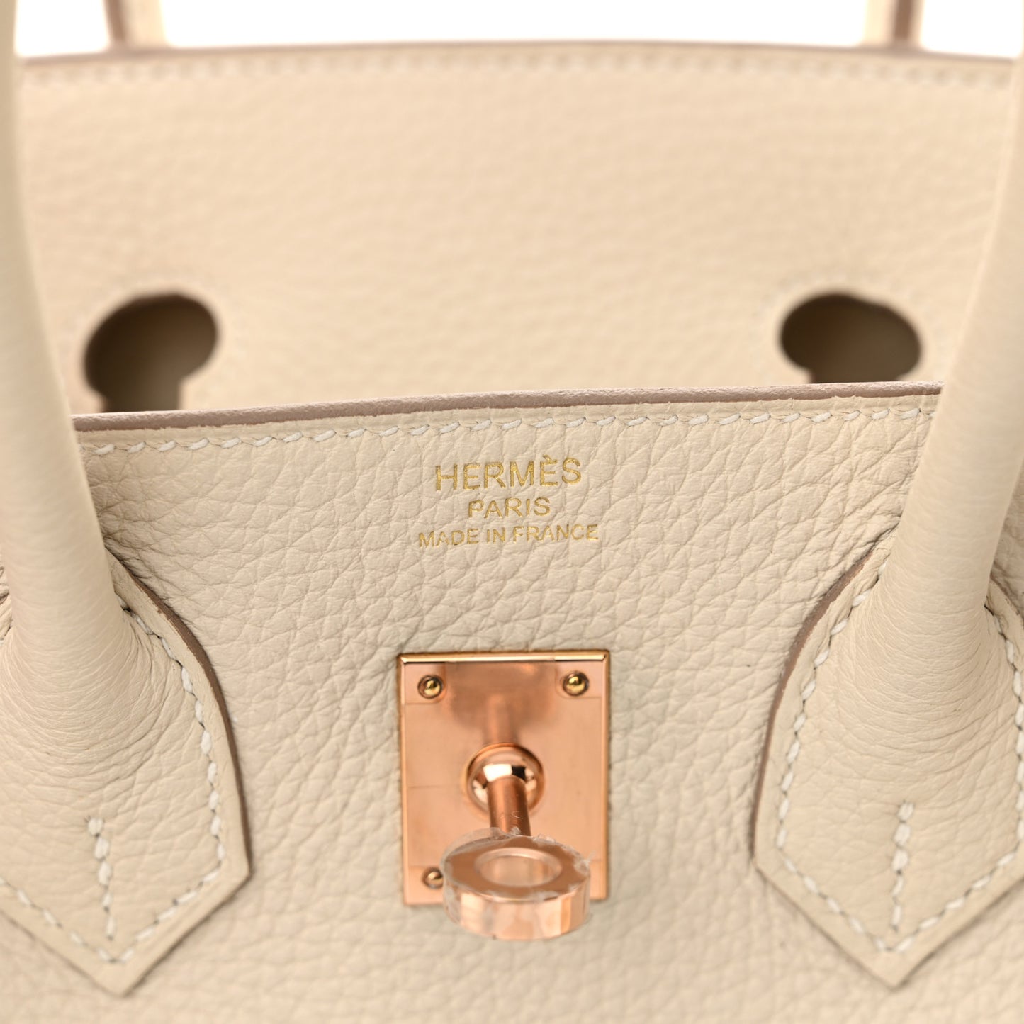 Togo Birkin 25 Craie