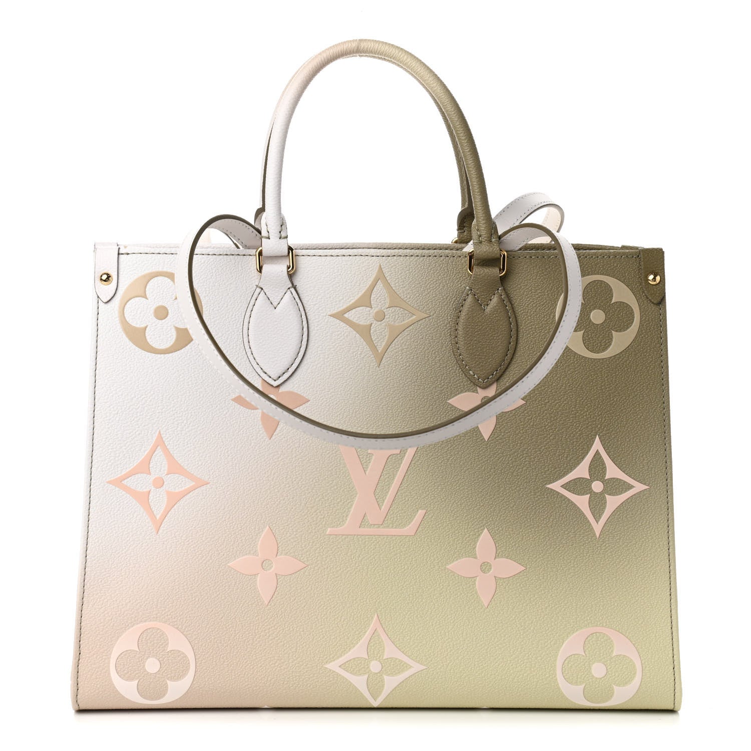 Louis Vuitton Monogram Giant Spring In The City OnTheGo MM Sunset Kaki 2 of 14