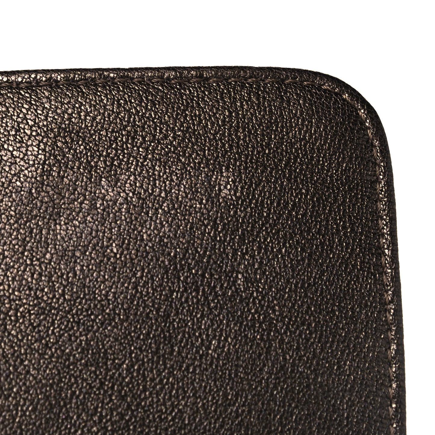 Lacquered Lambskin Baroque The Large Single Flap Bronze