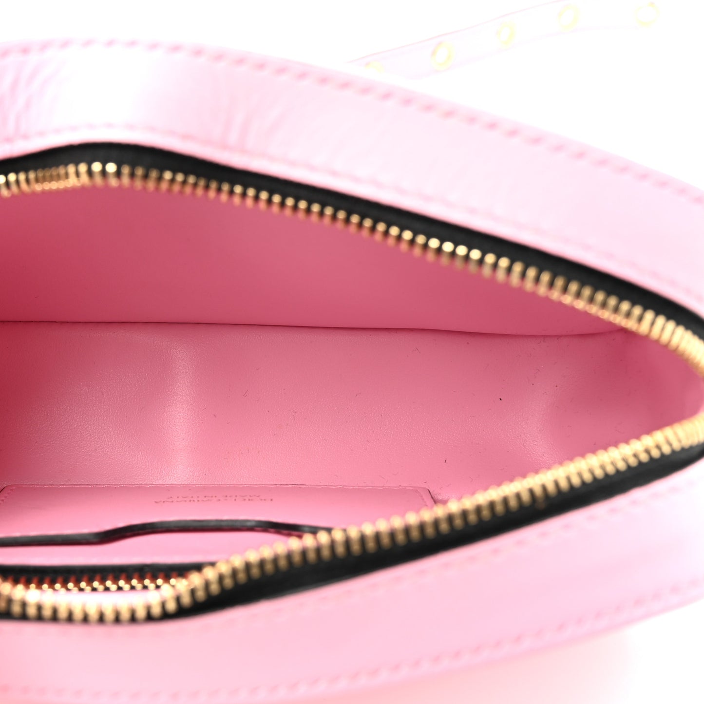 DOLCE GABBANA Calfskin Hot Stuff DG Logo 3.5 Crossbody Bag Baby Pink