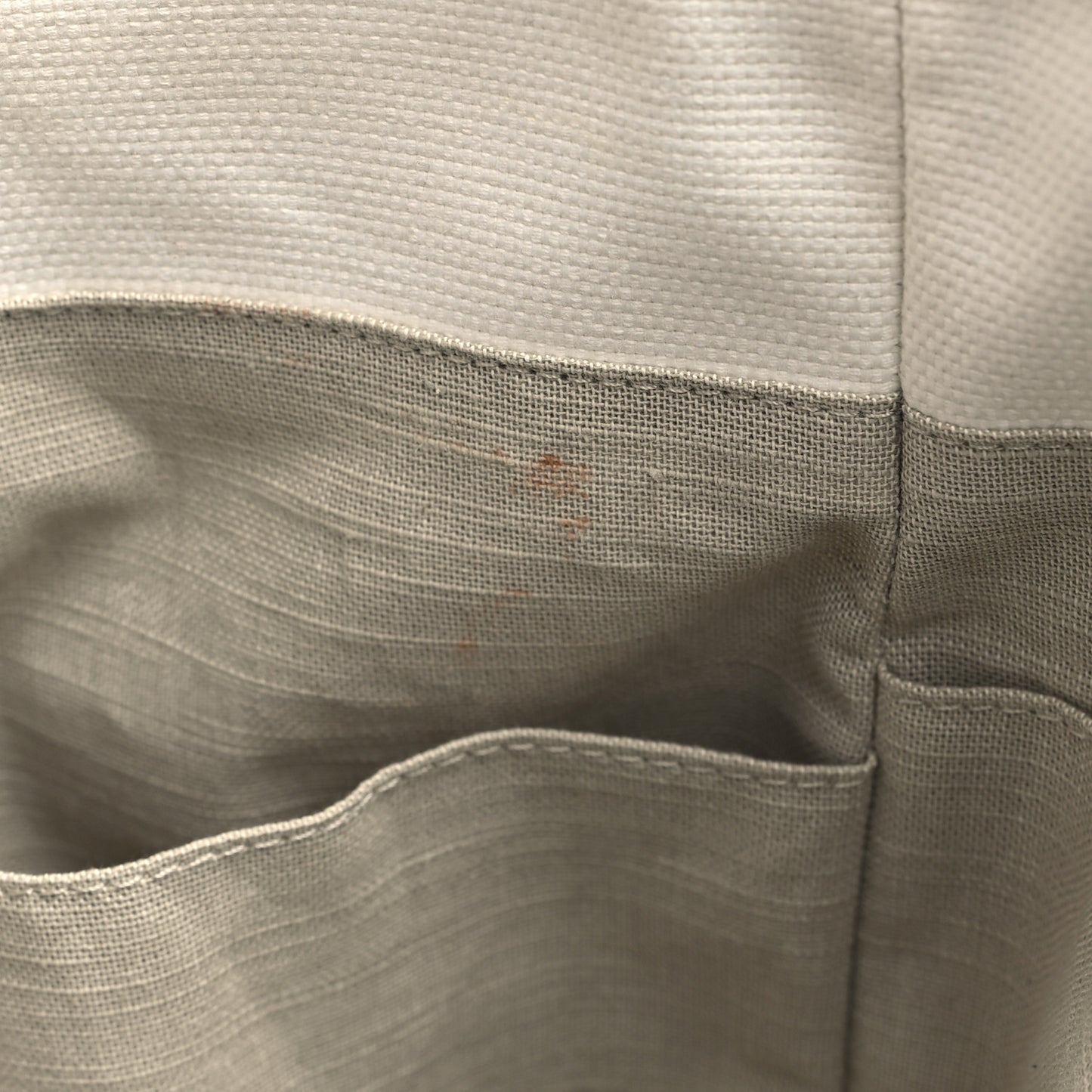 Cotton Medium Deauville Tote White