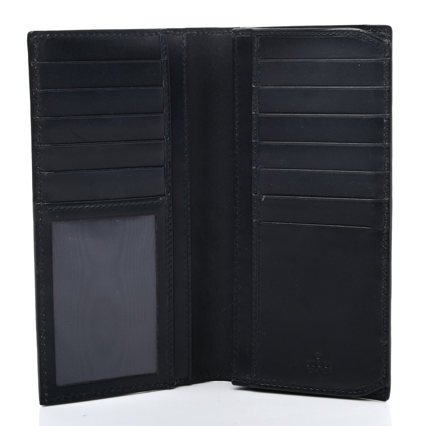 Guccissima Long Wallet Black