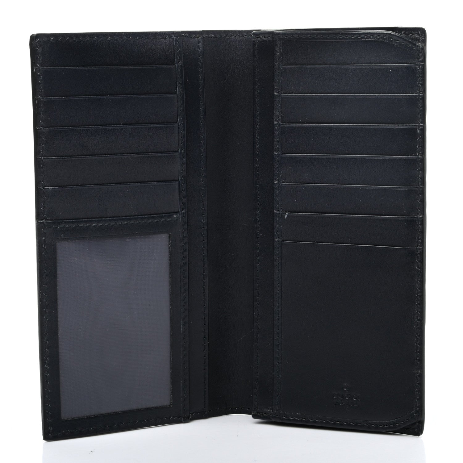 Gucci Guccissima Long Wallet Black 8 of 18
