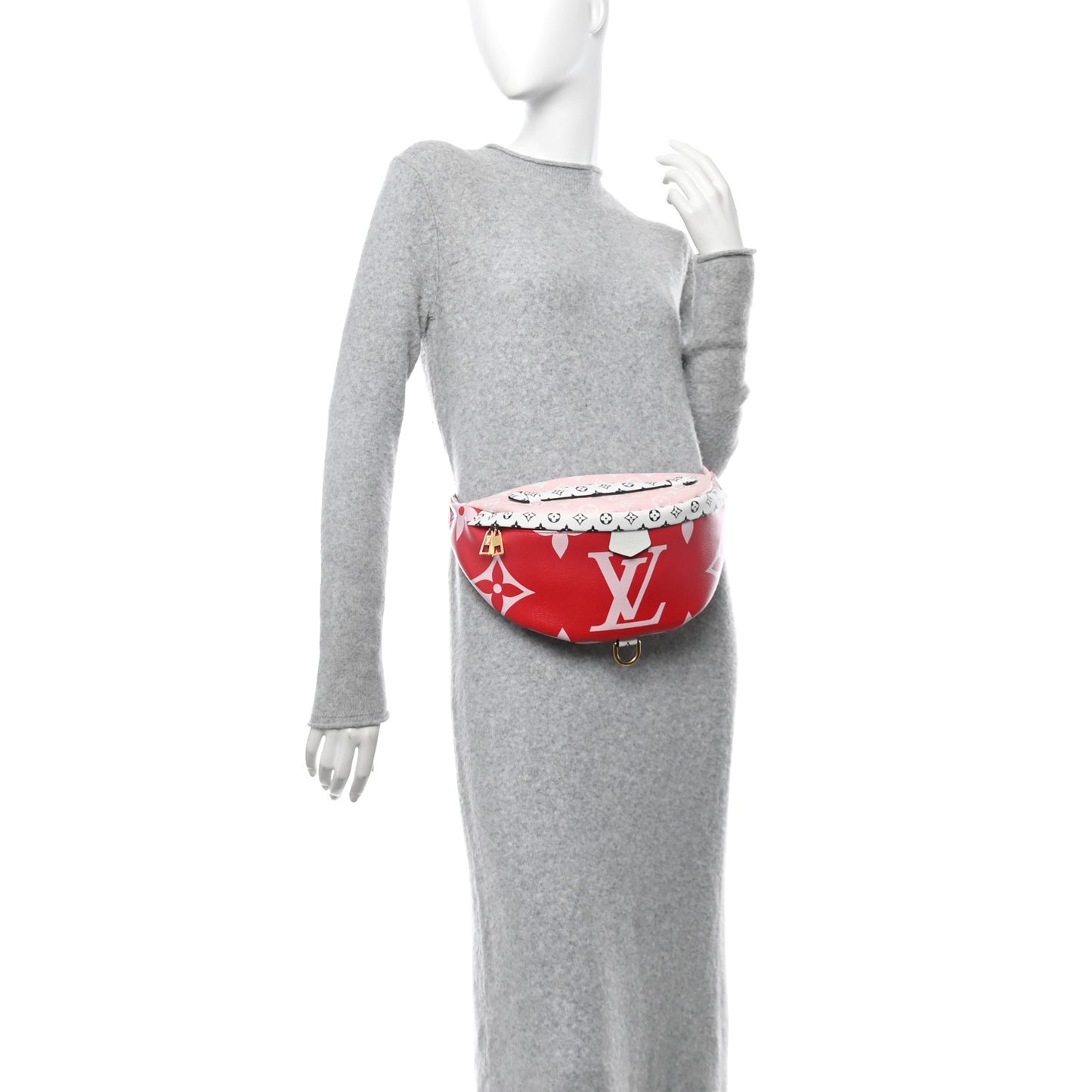 Monogram Giant Bumbag Rouge