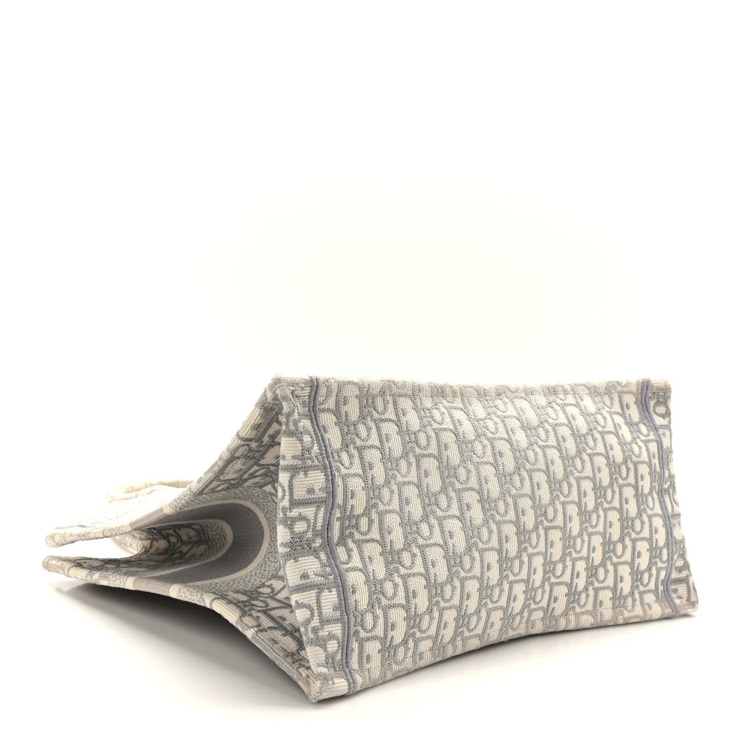 Christian Dior Oblique Medium Book Tote Grey 4 of 9