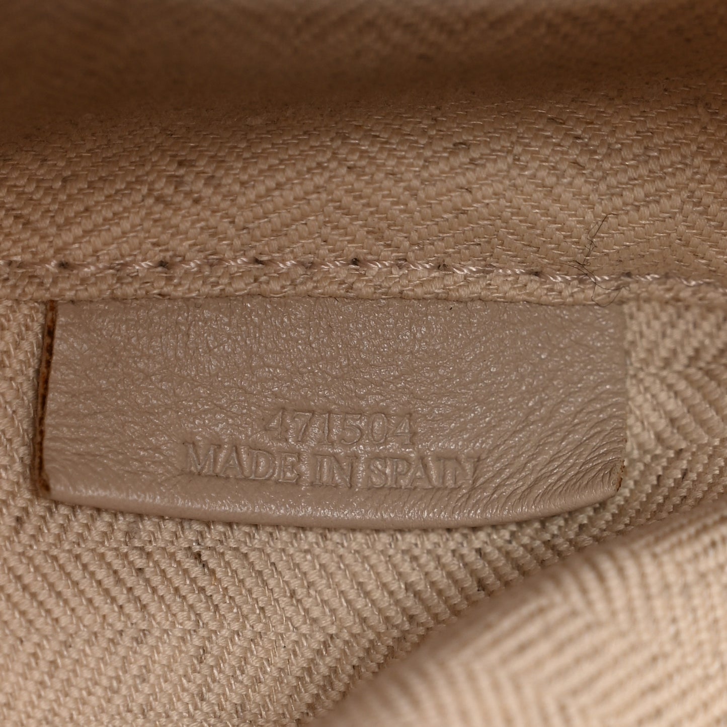Calfskin Large Puzzle Bag Tan