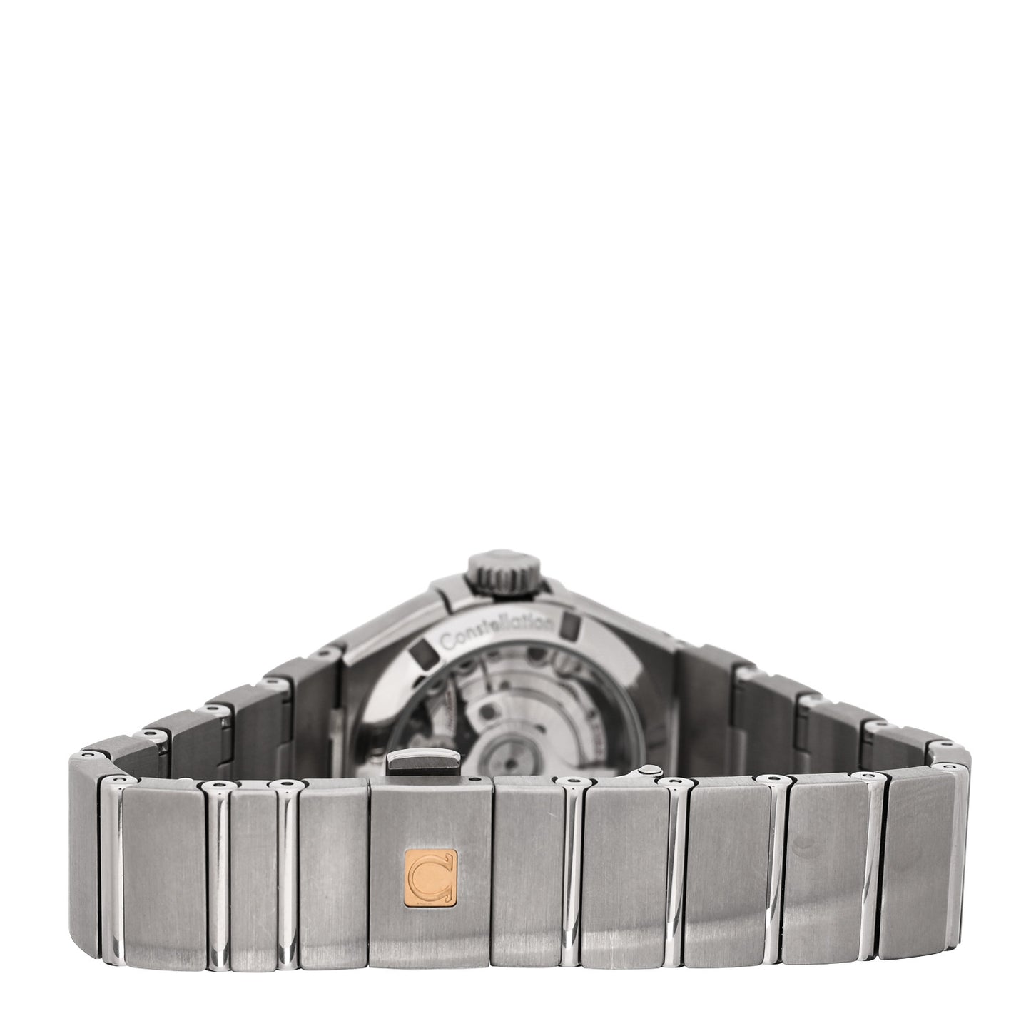 Stainless Steel Diamond Mother of Pearl 27mm Constellation Petite Seconde Automatic Watch 127.10.27.20.55.001