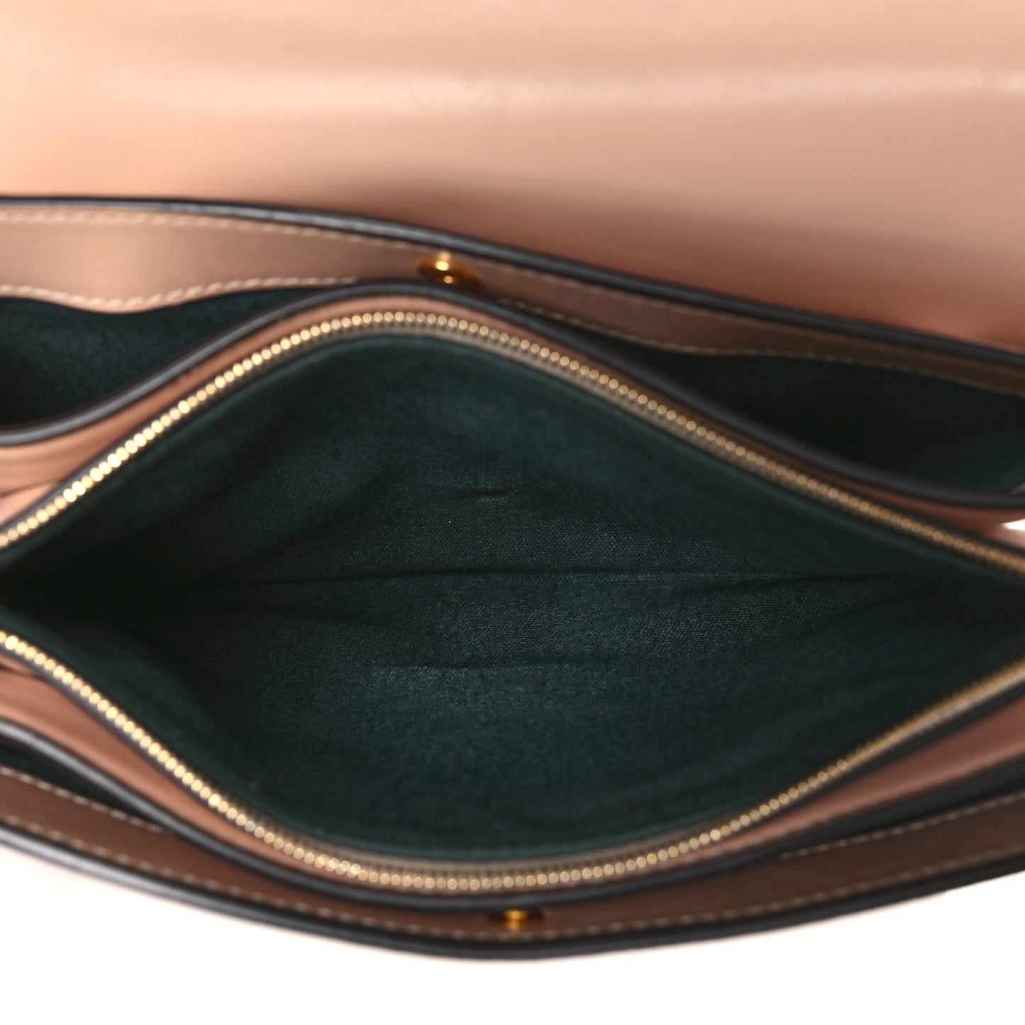 Classic Grain Calfskin Small Clifton Flap Blush
