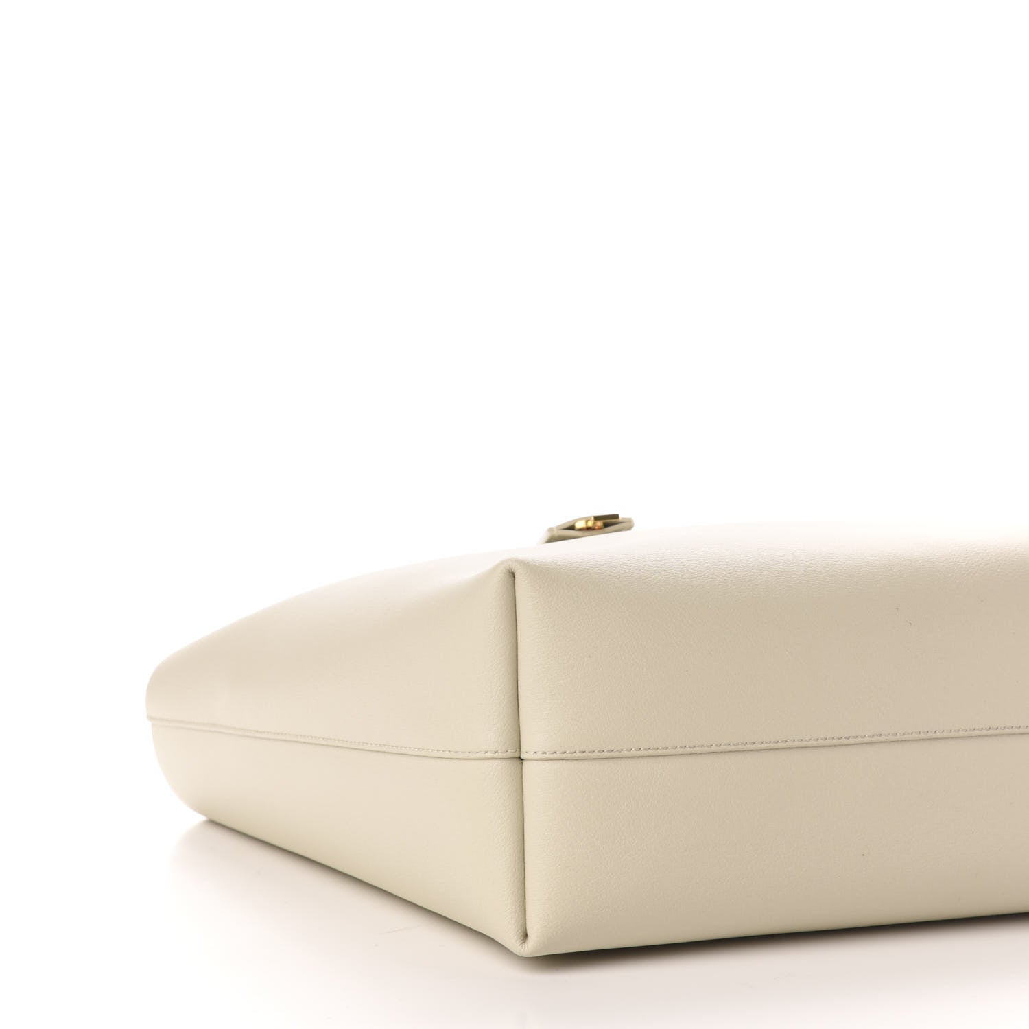 Saint Laurent Calfskin Large Shopping Tote Porcellana 12 of 15