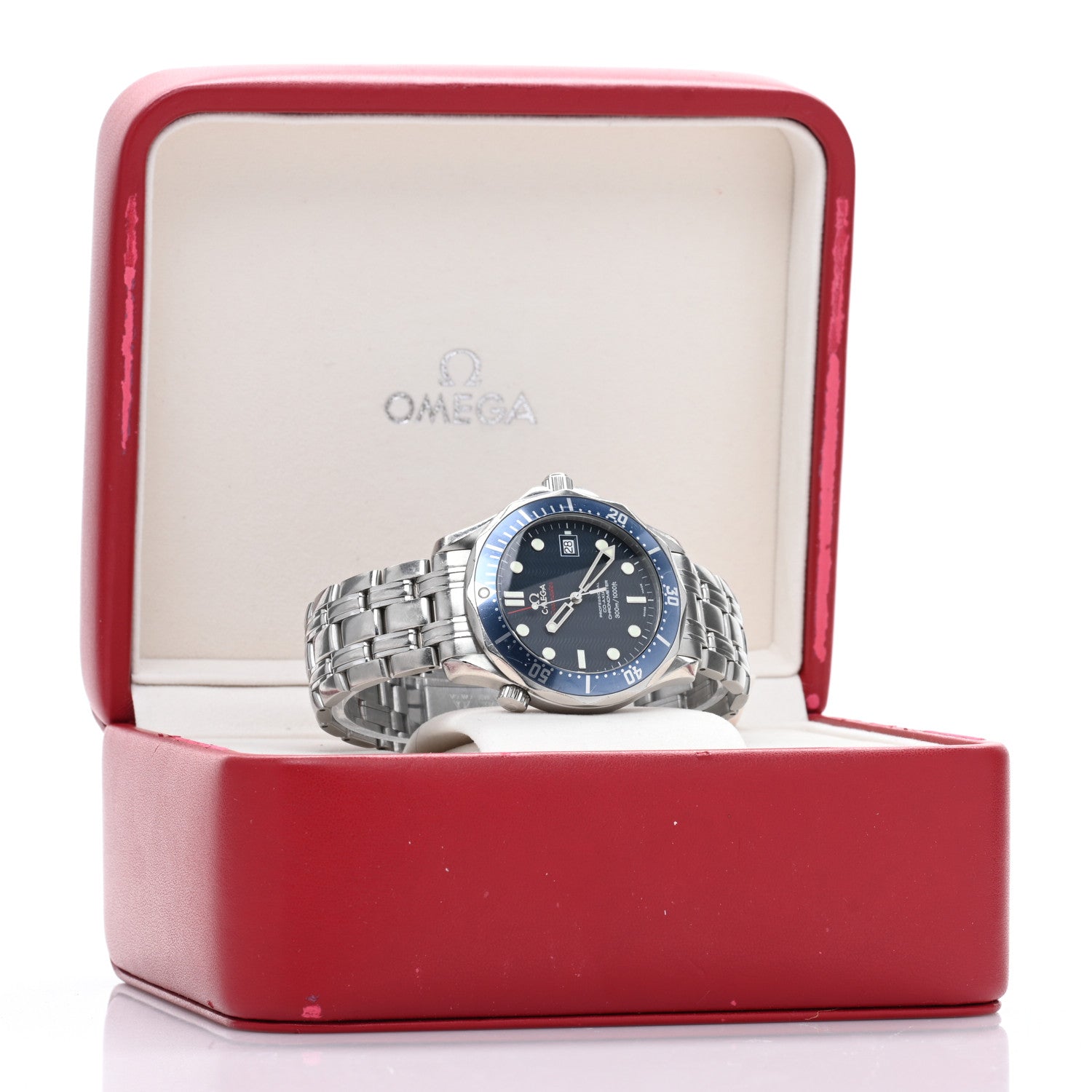 Omega Stainless Steel 41mm Seamaster Diver 300M Co-Axial Automatic Watch Blue 2220.80.00 5 of 5