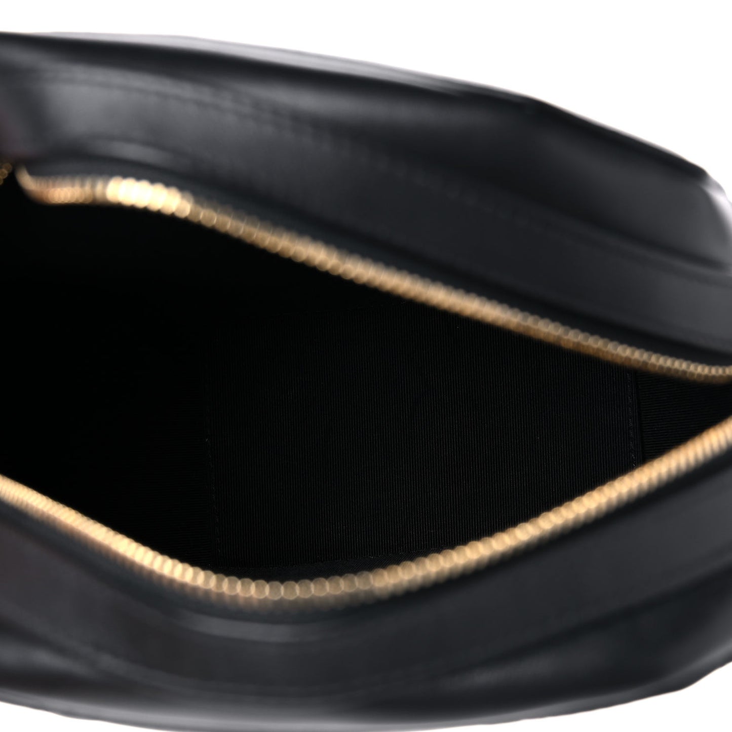 Calfskin CC Clock Camera Case Black