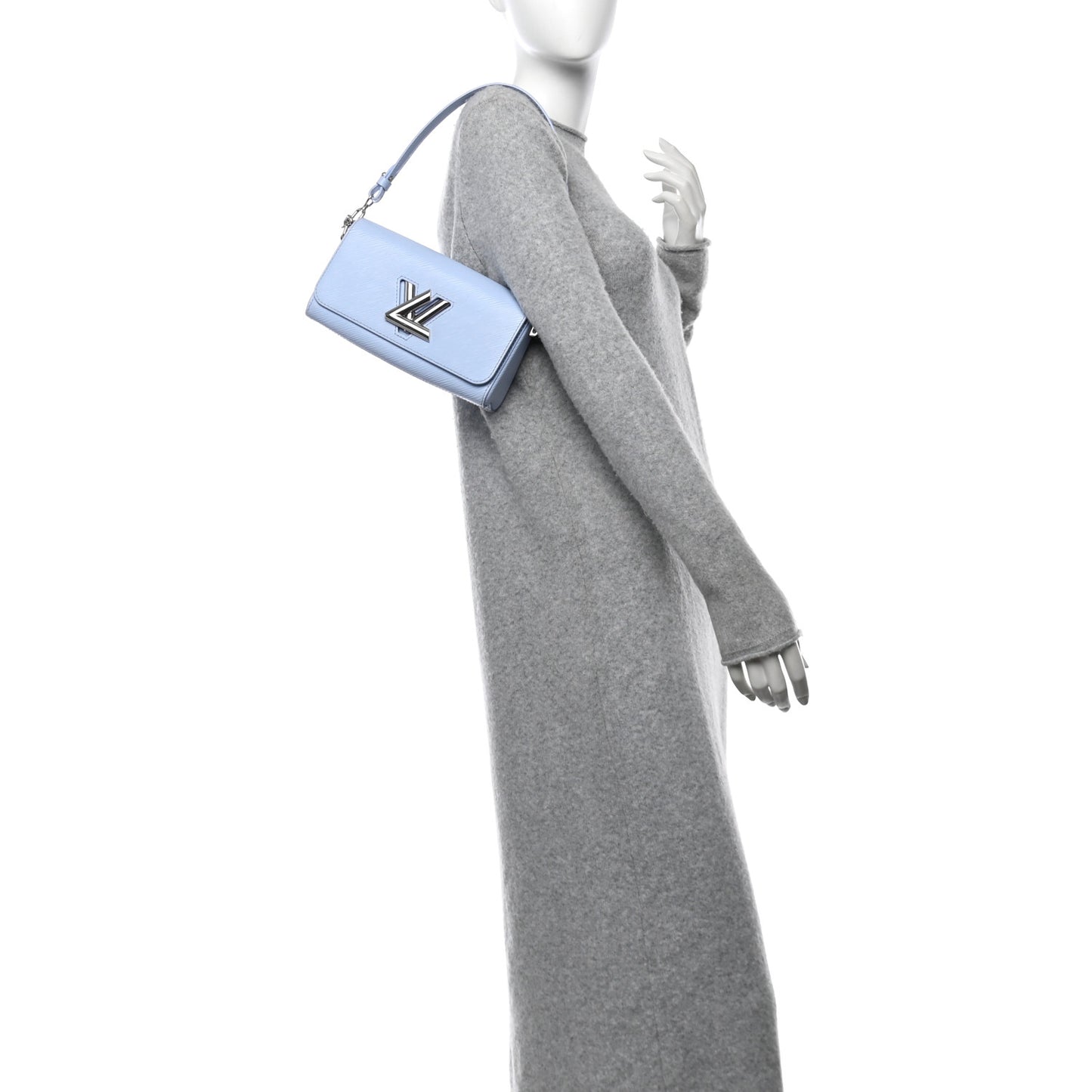 Epi Twist West Bag Candy Blue