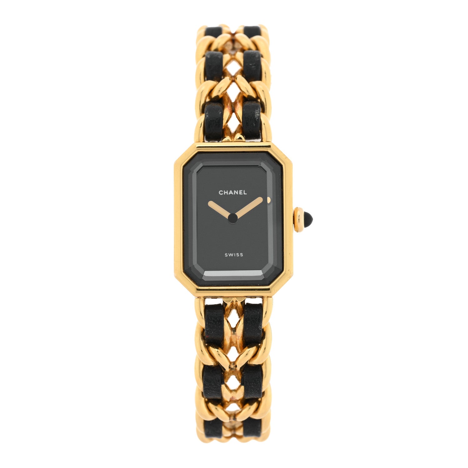 Chanel Stainless Steel Lambskin 20mm Chain Premiere Quartz Watch