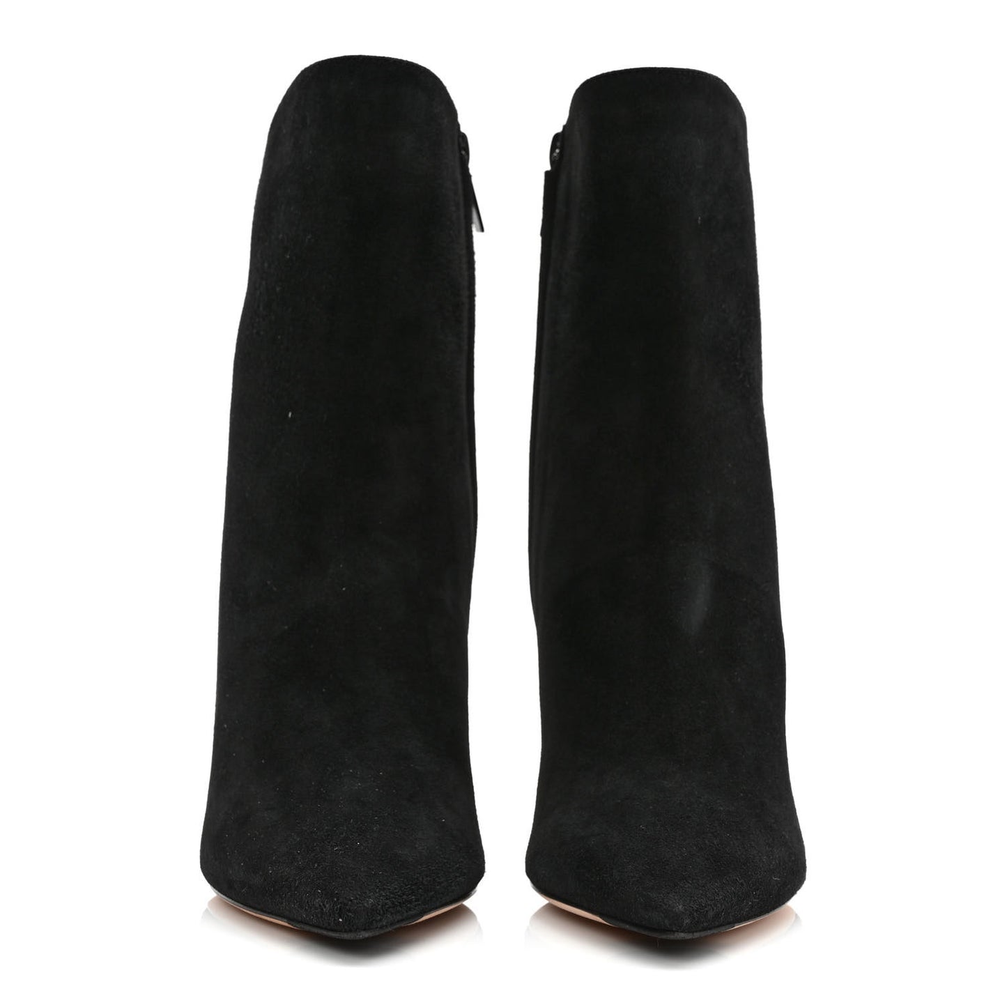 Suede Hurley Ankle Booties 35.5 Black