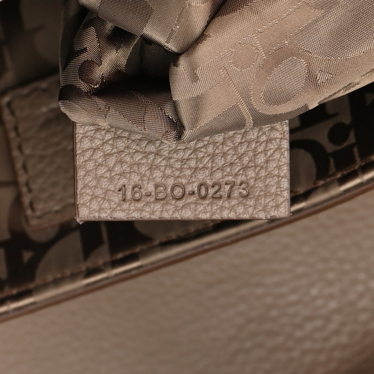 Grained Calfskin Mini Hit The Road Bag Brown