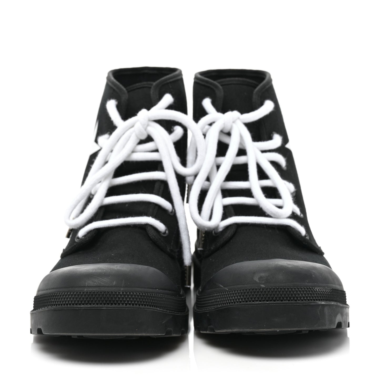 Canvas Olympus Star Combat Boots 43 Black