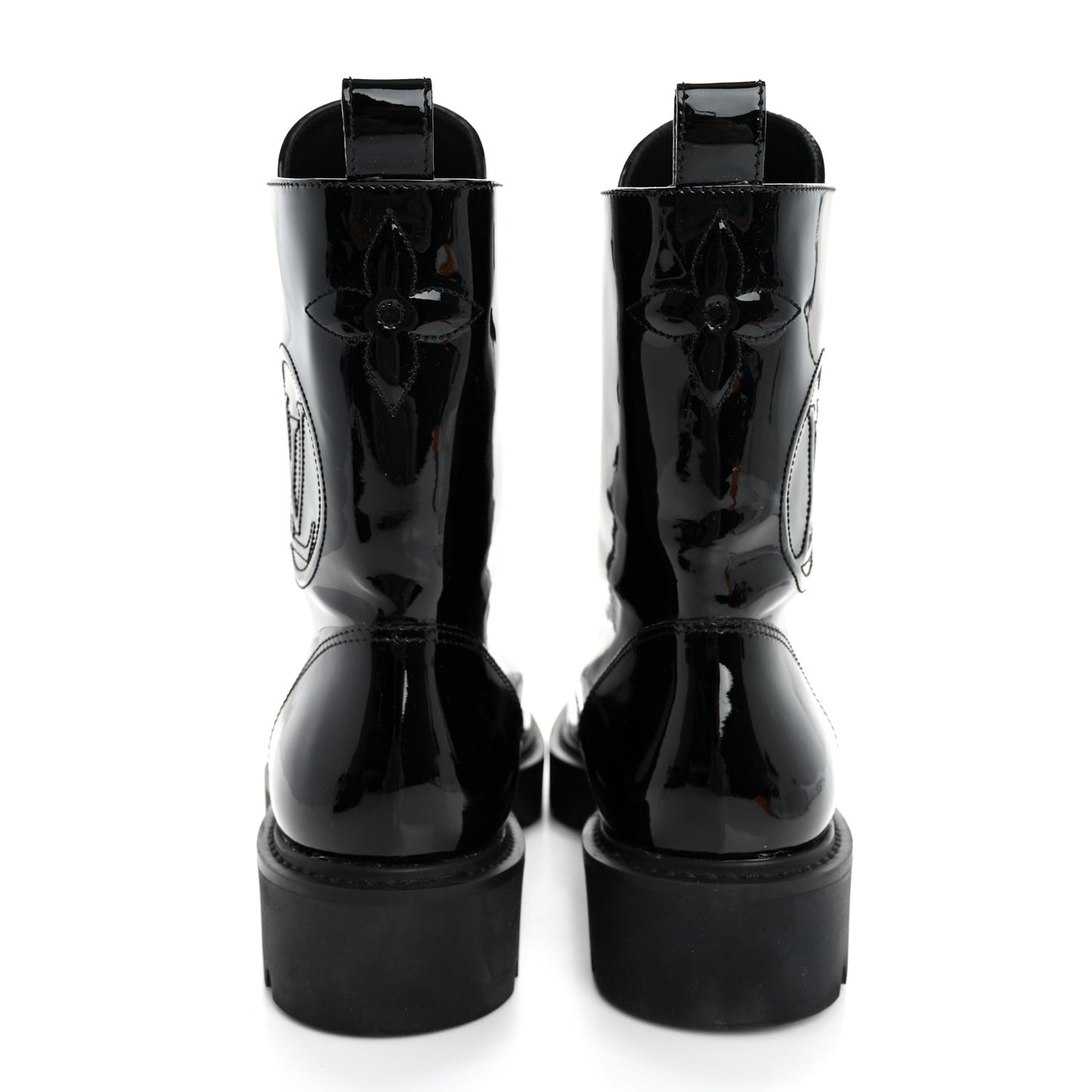 Patent Territory Flat Ranger Boots 38 Black