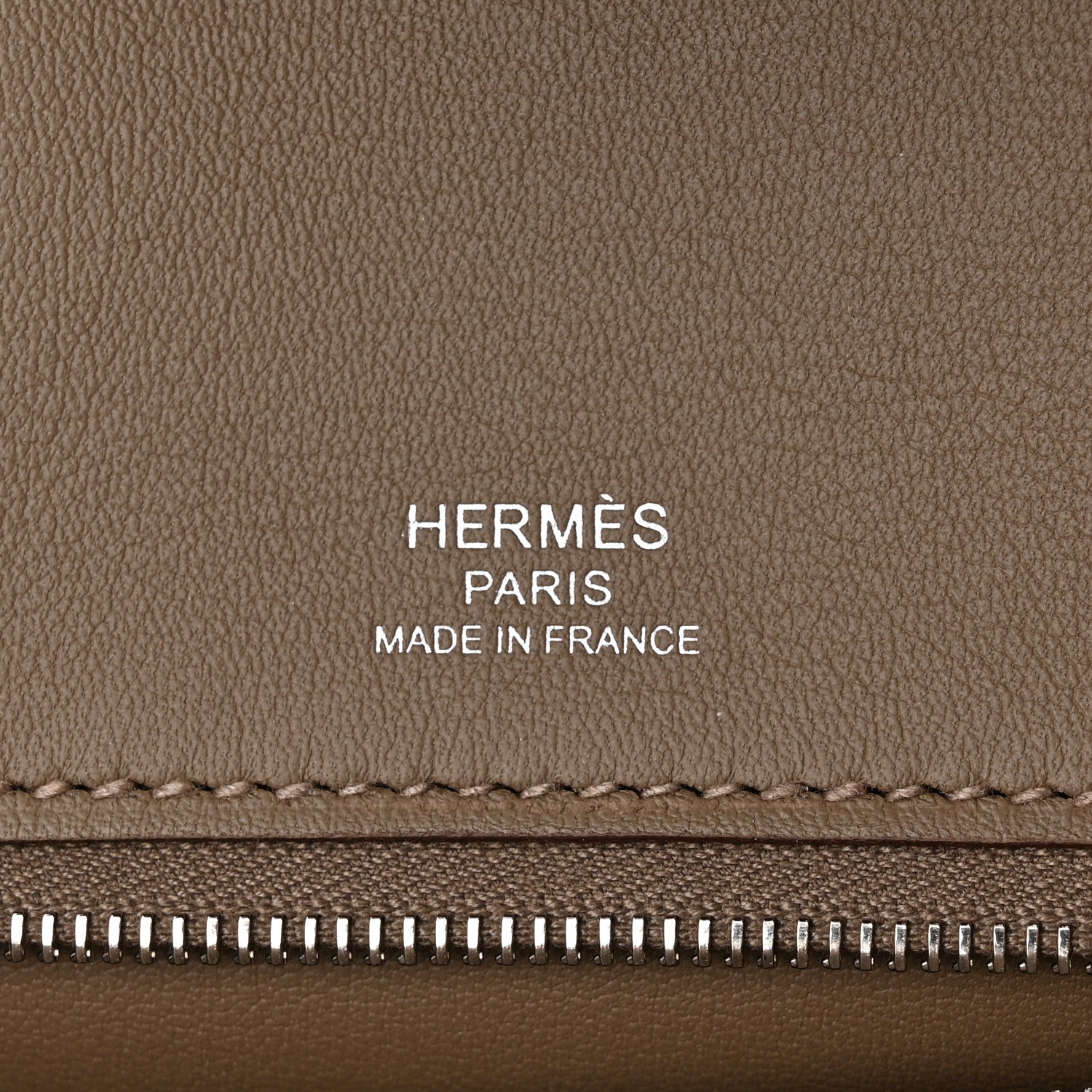 Hermes Veau Doblis Swift Grizzly Birkin 25 Gris Caillou Etoupe 6 of 11