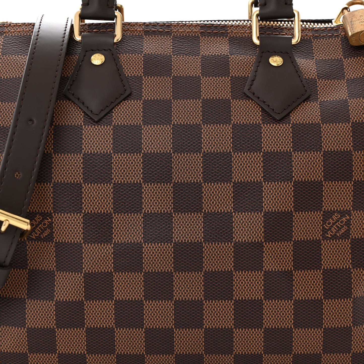 Damier Ebene Speedy Bandouliere 25